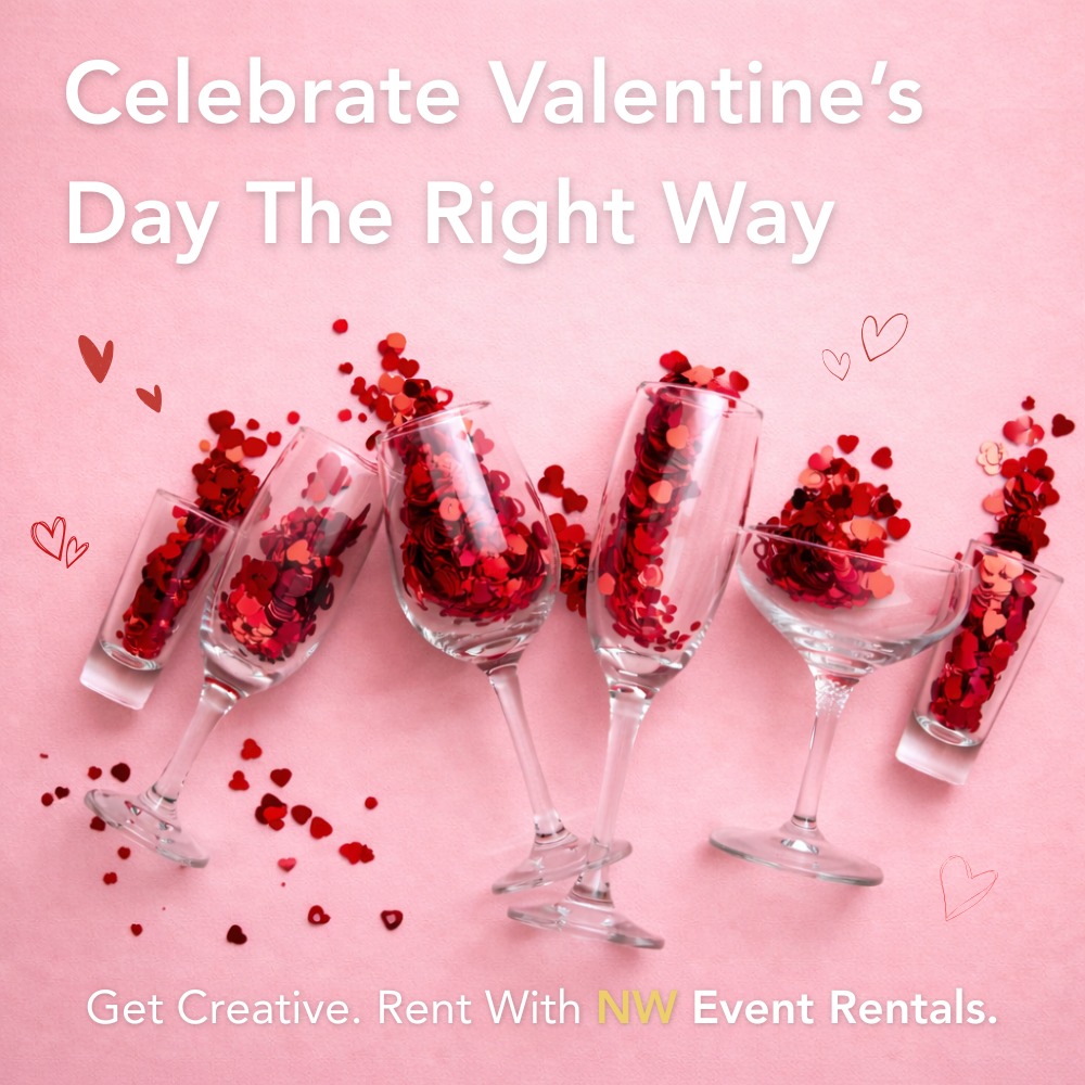 Love is in the air 💕
Valentine’s rentals are here!
Reserve now at eventrentalsnw.com 💌
#ValentinesDay #EventRentals #RomanticVibes #Proposal #Galentines #PartyDecor #CelebrateLove