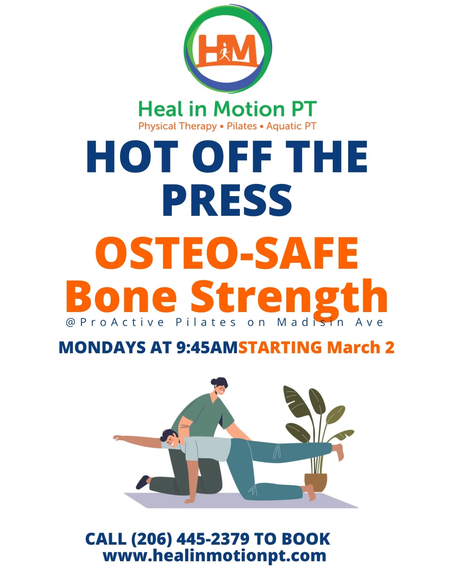 Spread the word! If you have low bone density (or care about someone who does), this will be a great class to get you wiser and stronger. Intended for 10 weeks to get participants on their path to safe, effective strengthening for bone density improvement (and the body).#islandfitness #bainbridgeisland #bainbridgeliving #bainbridgeislandfitness