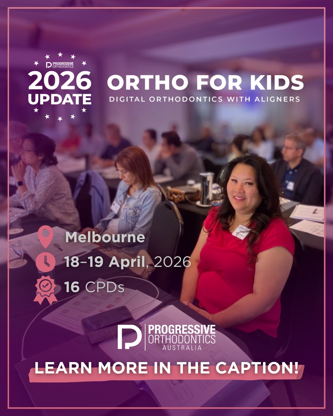 Our 2026 Update: Ortho for Kids is coming in April to Melbourne on 18–19 April. We’ll be discussing mixed dentition treatment with the groundbreaking Medit Orthodontic Suite showing you how you can revolutionize your patient care!
Contact Zita at ✉️ Zita@POSOrtho.net or ☎️ +61 402 314 528 to learn more and register. See you there!