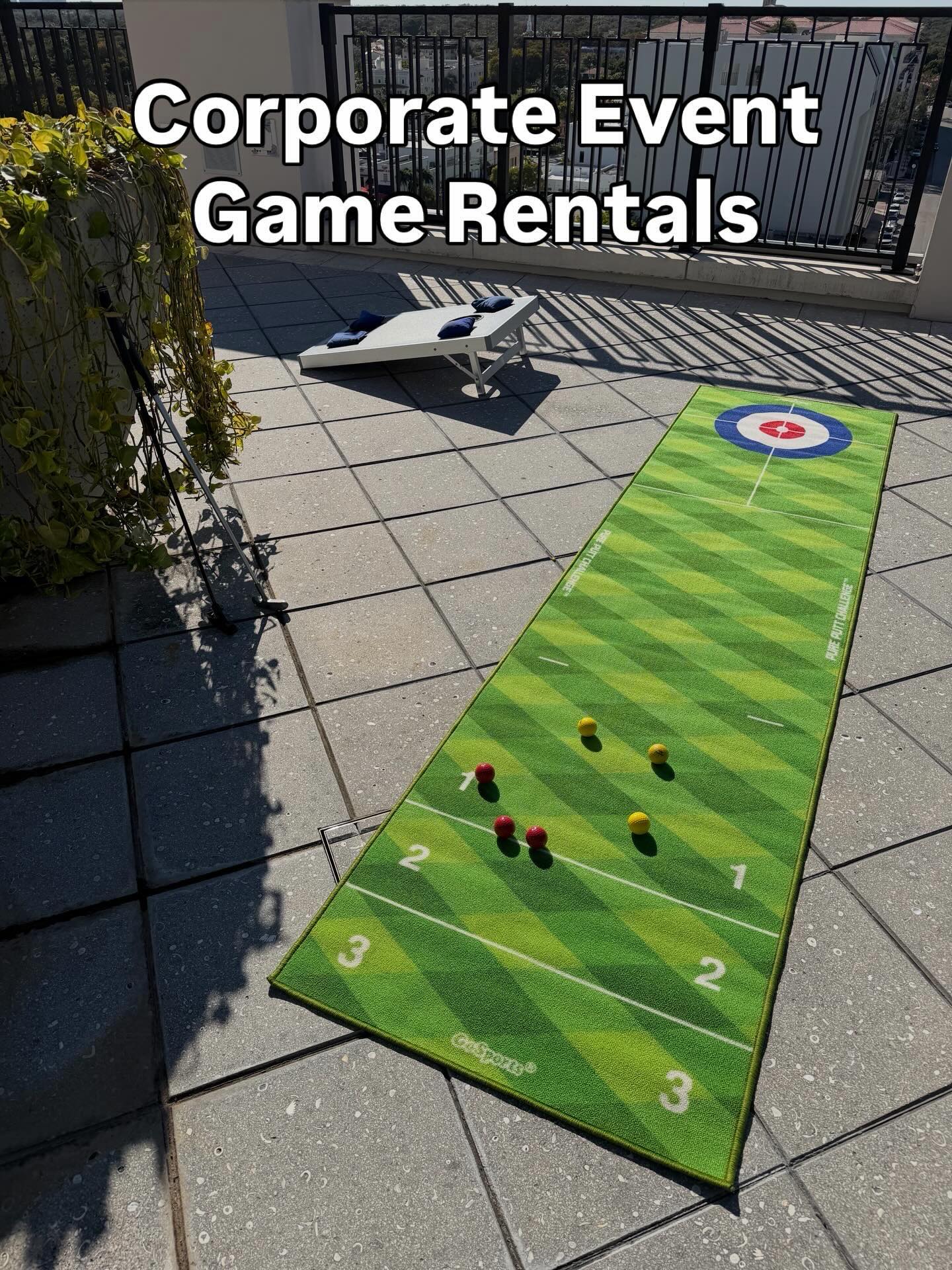 Call or Text 954-408-1881! For all of your outdoor game needs! Perfect for #corporate events, #barmitzvah, #miami, #birthday #fortlauderdalebeach serving all of Florida! Make sure to call us and check out our catalog!