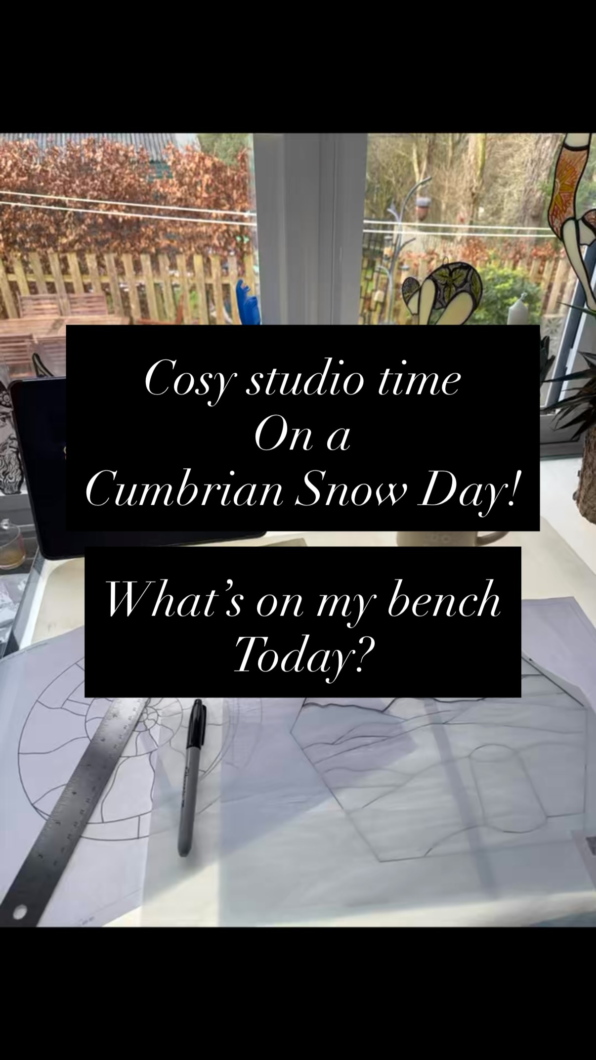 Soooo nice just working away on orders and smaller bespoke commissions in a cosy workshop with views of the snow on the surrounding mountains š
Multiple projects & orders on the go, with the next large window commission starting tomorrow!
Todayās focus with short deadlines - a fabulous nautilus that is going to absolutely celebrate & showcase the beauty of streaky glass to maximise the impact of a design, and a request to recreate my āfavouriteā piece from the BBC show @make_it_at_market - āTop of the worldā depicting the vista at the summit of CatBells š
And a sneak peak of just one sheet from last weekās glass haul on my glass geek road trip!!
#stainedglass #glassartist #lakedistrict #sundayfunday bespoke
@edenvalleyartisticnetwork @arts_cumbria @cumbrialifemag @visitkeswick @lakedistrictcumbria @rheged_centre @hare_hill_barn @gatherennerdale @thehappyherdwick @the_makers_mill @landscapemag