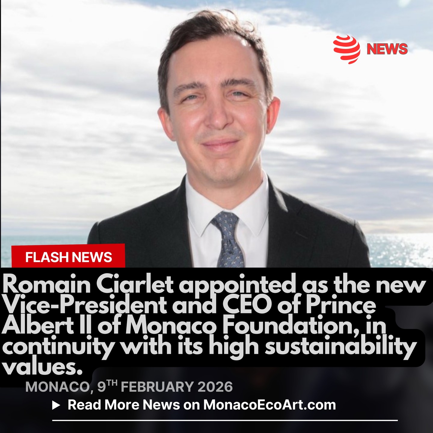@mo.eco_art #flash #news #appointment #princealbertii #foundation e #sustainability #innovation #governance 🇲🇨🏰 Romain Ciarlet has been recently appointed as the new Vice-President and Managing Director of the Prince Albert II of Monaco Foundation @fondationprincealbert2 : being Executive Director and Secretary General at FPA2 since December 2019, he represents a resource which guarantees continuity by projecting itself to the #development of the prestigious Foundation, a planetary non-profit #organisation, headquartered in Monaco, addressed to #promote the well-being of the #natural and #ocean environment closely linked to #social and #economic human development 🌐👤 During his mandate, Romain Ciarlet made a significative contribution in establishing and maintaining #cooperative contacts #strategic #collaborations to reinforce the Foundation’s reputation, with particular focus on Blue Economy and Finance, encouraging the launch of key #instruments like the ReOcean Fund, the Ocean Innovators Platform, and the Blue Economy Index, aimed at achieving #sustainable innovation towards #ocean protection and an equitable use of marine #resources, pushed by entrepreneurs and investors 🌐🔙 Counting on a Master’s degree from IPAG Business School and a targeted Master’s degree from SKEMA Business School, Romain Ciarlet’s background combines international #finance and diplomatic relations, serving #diplomacy in Germany and Russia, with focus on the management of economic, #cultural and #scientific projects within the #international cooperation 📸 Copyright: © Prince Albert II of Monaco Foundation @fpa2espana @fpa2canada @fpa2.italia - Layout and Contents: © MonacoEcoArt.com