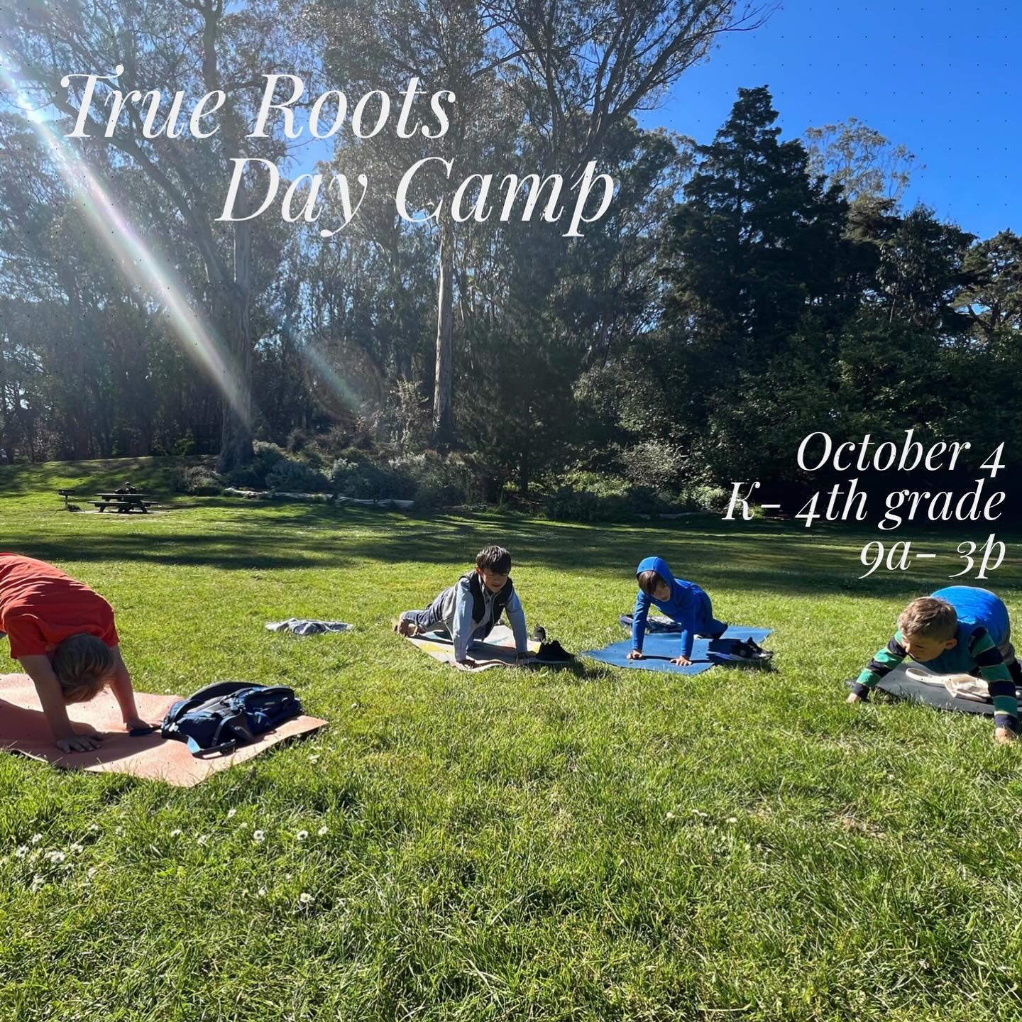 Join us October 4 for a special day camp!
A mini mindful rest + reset for the kids as they dive into the school year.
9a- 3p, welcoming k-4th grade.
$100 deposit with the remainder due September 27.
Link in bio to register!