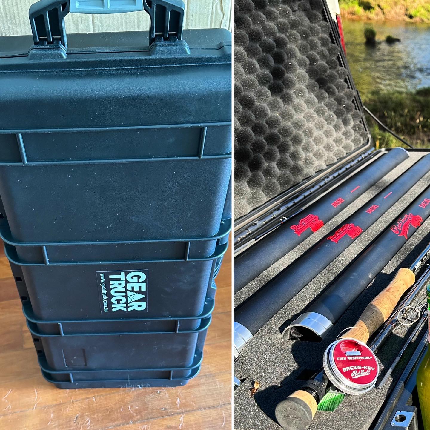 Another @gear.truck Gear Case heading to a customer. They can travel easy know their fly gear is protected.
#myflygearissafe #fishingtrip #flyfish #flyfishing #flyfishingaddict #flyfishingadventures #flyfishingjunkie #flyfishinglife #flyfishingnation #flyfishingonly #flyfishingphotography #flytying #angler #onethefly #browntrout #rainbowtrout #catchandrelease #dryfly #tightlines #trout #fishing #troutbum #fishingislife #troutfishing #fishinglife #afterpay #afterpayit #rodcase