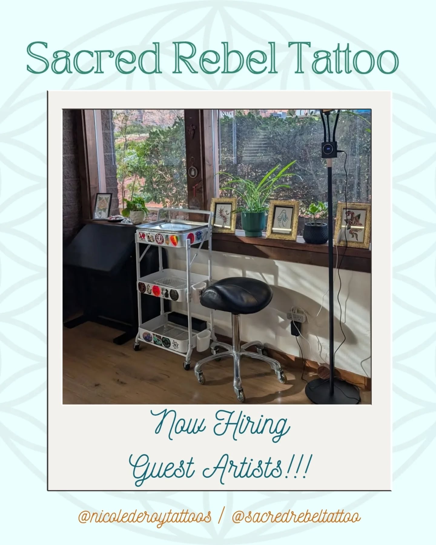 💫🧿✨ Sacred Rebel Tattoo is Hiring guest artists for the spring break season!
Please apply online at www.sacredrebeltattoo.com
MUST BE BLOODBORNE PATHOGENS CERTIFIED.
Must be eager to take walk ins!
Must be FRIENDLY, KIND AND INTENTIONAL.
Sacred Rebel Tattoo offers a premier tattoo service and has a 5 star rating to maintain.
Named 2025's Best Tattoo Shop in Sedona Arizona by Business Rate
I'd love to crush walk ins and make memories with our wonderful clients with you this spring!
#tattoojobs #tattooshop #aztattooartist #sedonatattooshop