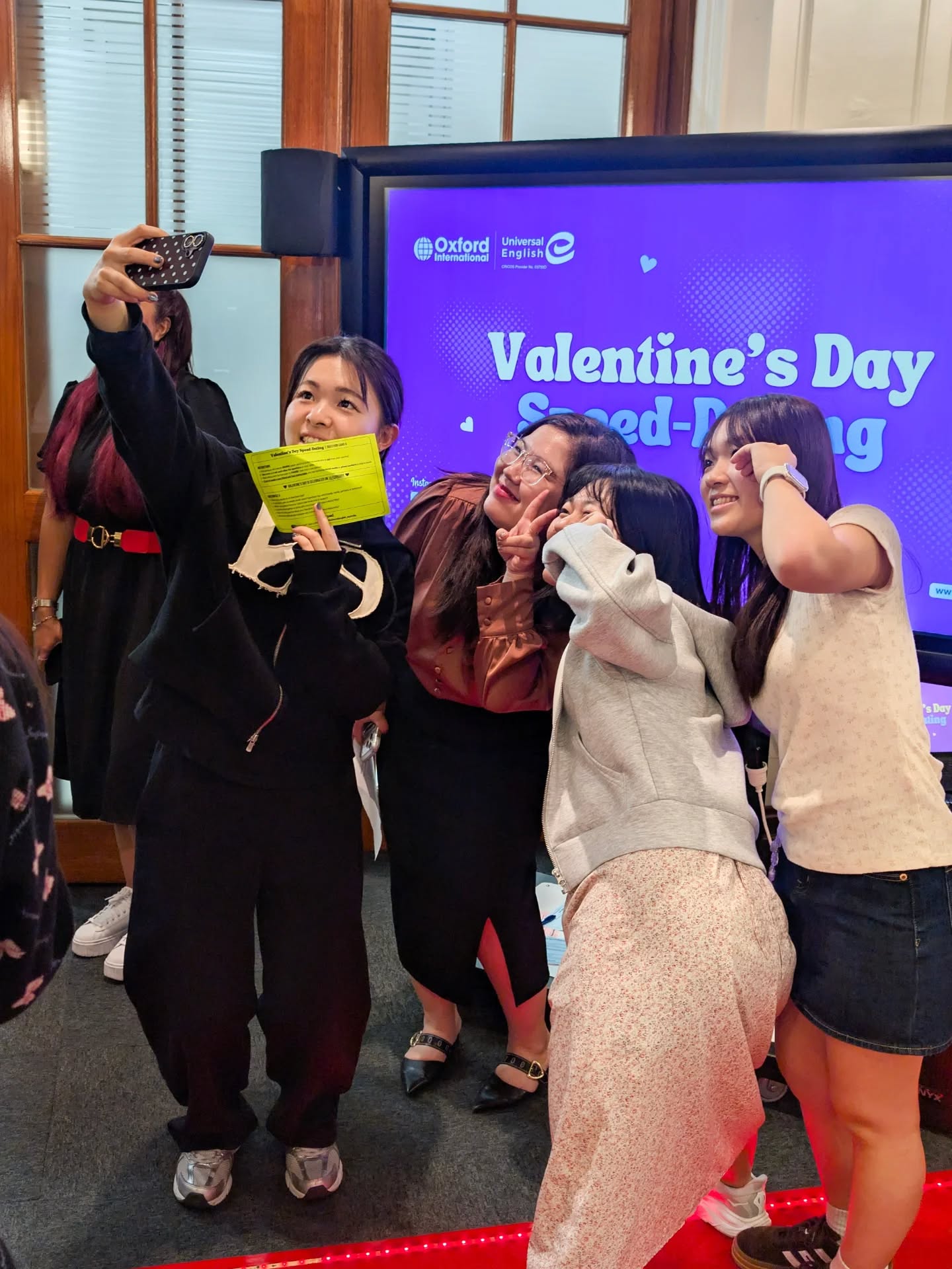 Last Wednesday was all about love and connection! ๐โจ
We hosted a Valentineโs Day event where students jumped into a fun speed-dating speaking activity, then took time to write sweet notes to loved ones or maybe a secret crush ๐๐
The morning energy was amazing, thanks to our wonderful English teacher and host Cheata, and to our talented Master Barista students for treating everyone to delicious free hot chocolate during the breaks โโฃ๏ธ
So many smiles, cute moments, and wholesome vibes ๐ฅฐ Take a look at some of our Valentineโs Day morning event highlights ๐ท๐
P.S. We also launched a new FREE weeks promotion during the event ๐ If youโre interested in studying with us, or if youโre a current student wanting to continue your studies, send us a DM or speak to our reception team to make the most of this awesome limited-time deal! โบ๏ธ
#ValentinesDay #SpeedDating #CampusEvent #LanguageLearning #MelbourneStudents