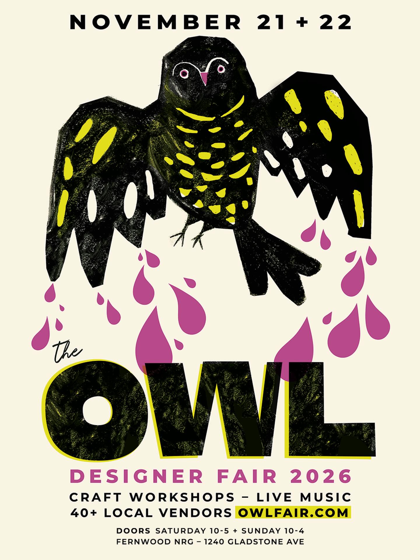 Applications will be available on our website Monday February 23 @ 9AM! Applications close April 15 at midnight. Please read the become a vendor page for details.
Poster by @studio_lindsay