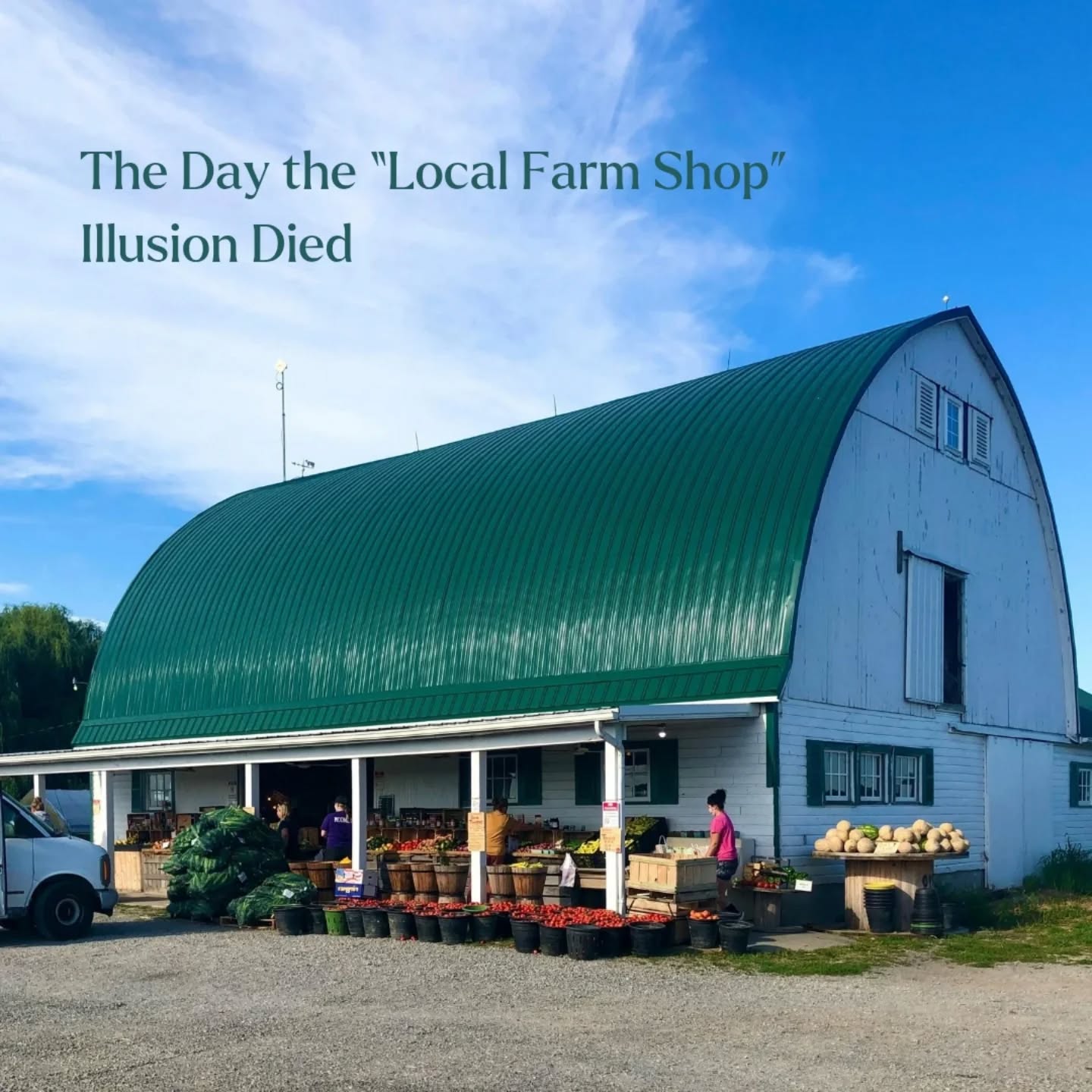 I worked in a local farm shop for three months.
Three months was all it took to completely shatter my illusion of what “local” food actually means.
I went in believing the story most of us believe — that farm shops are where you go to escape the industrial food system. That buying local means fewer chemicals, healthier soil, better nourishment, real support for farmers, and food that hasn’t been sprayed, shipped, stripped and tampered with beyond recognition.
What I witnessed instead left me stunned, angry, and honestly… grieving.
Because once you see it, you can’t un-see it.
The first crack in the spell was the produce itself. Much of it wasn’t local at all. Fruits and vegetables flown in from Africa, Egypt, and elsewhere — sitting under rustic signage, sold at eye-watering prices, quietly riding on the assumption that local ownership equals local growing. It doesn’t. A local till does not mean local soil.
Then there was the spraying. The overwhelming majority of produce wasn’t organic. It had been sprayed heavily — often from seed to harvest — exactly like supermarket food, just sold at a premium because the surroundings looked more wholesome. Wood beams, chalkboards, and handwritten labels don’t magically neutralise pesticides.
As I visited other farm shops within a ten-mile radius, the reality became even harder to swallow: the same suppliers. Again and again. So much for “choice.” So much for “vote with your wallet.” If they’re all drawing from the same source, there is no alternative shelf to turn to.
And yet I had spent years extolling the virtues of shopping local. I genuinely believed I was pointing people toward something better. Realising how wrong — or at least how incomplete — that belief was has been one of the most painful professional wake-up calls of my life.
To read the entire article, please visit my website and read this latest entry. I go into options on how to navigate a toxic and broken system as well --> link in bio
(https://shorturl.at/NuK8m)
#farmshops #eatlocal #organicveg
#eathealthy #pesticides