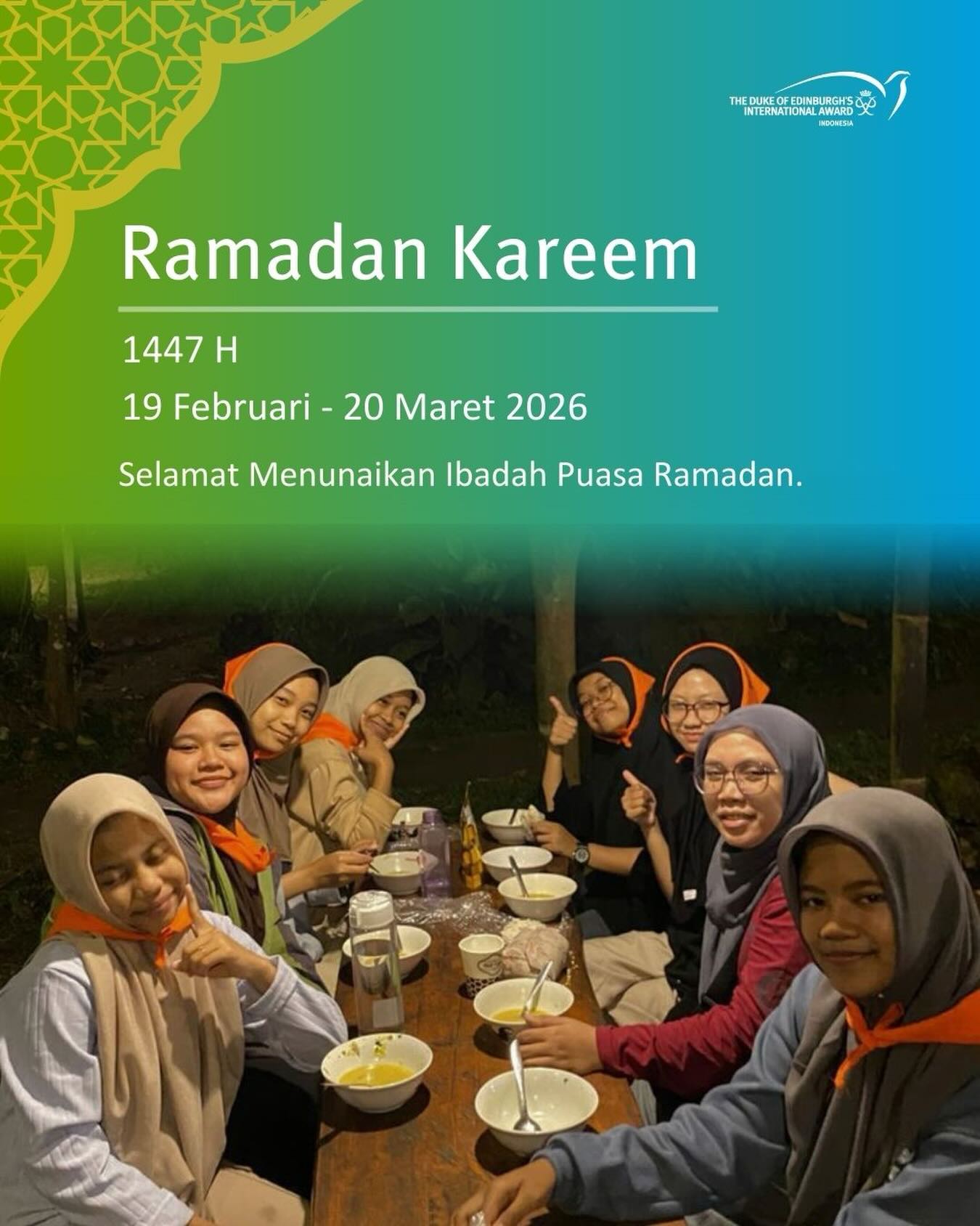 Ramadan Kareem 🌙✨
Selamat menunaikan ibadah puasa 1447 H.
Semoga Ramadan ini menjadi waktu untuk memperkuat niat, menumbuhkan kepedulian, dan mempererat kebersamaan.
#WorldReady #IntawardIndonesia #RamdanKareem