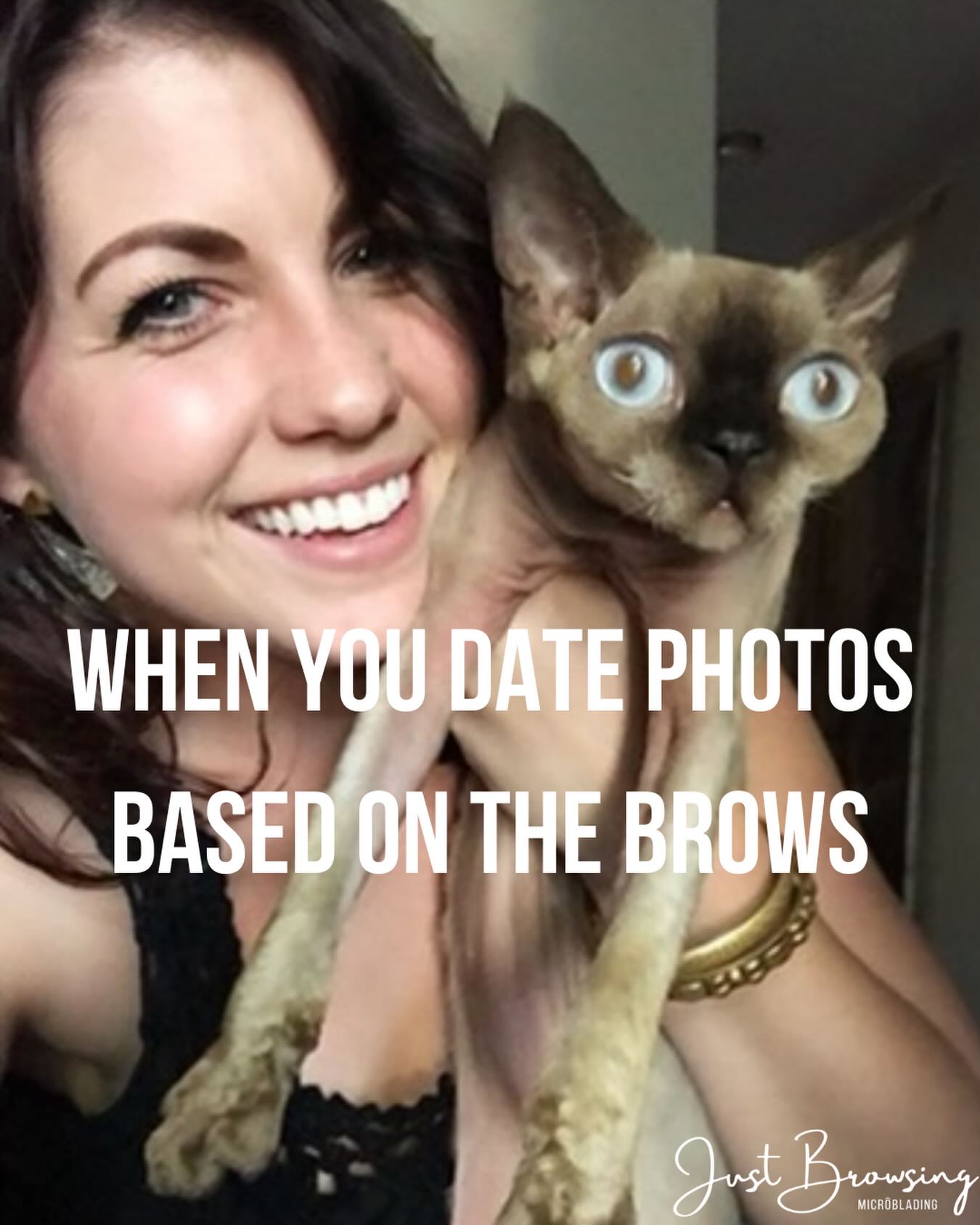 There’s a clear divide in my camera roll: before I started getting my brows done and once I started trusting a professional. 🤣