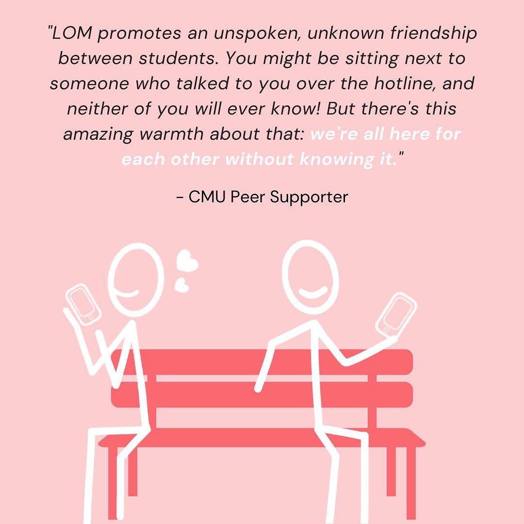 One of the many unique benefits of peer-to-peer support is building community and understanding between students across campuses ❤️🌟