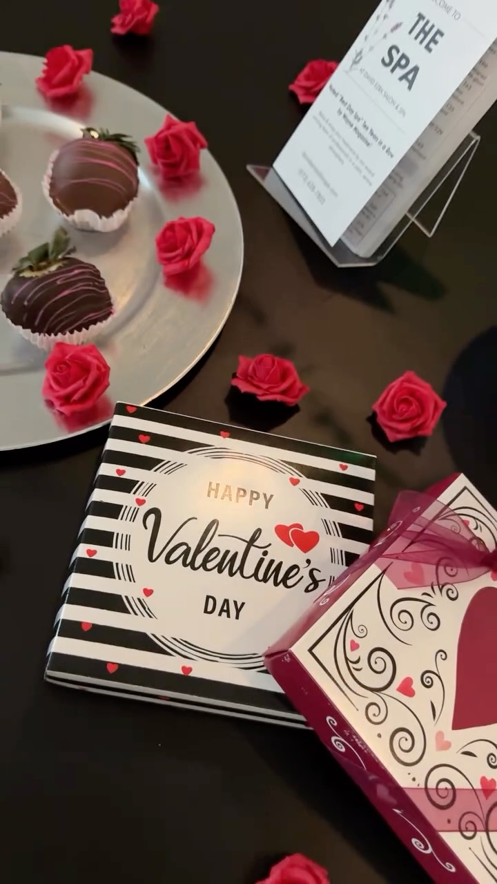 She doesn’t want flowers for Valentine’s Day... she wants a SPA DAY! ❤️ Valentine’s Day Packages are here! 🌹
❤️Rose quartz Anti-aging Lift & Sculpt Facial for ONLY $99!
❤️Self-Love Massage $199 includes 80min Swedish massage with rose essential oil and rose quartz facial Gua Sha add on!
❤️Sweetheart 50 minute couples massage with hot stone foot massage, champagne & chocolates for ONLY $299!
A David Ezra Salon & Spa Gift Card is also the PERFECT gift! ❤️
Book Online with link in bio or call (973)628-7803 to make your reservation!
Offers available until 2/28 VIP packages not applicable