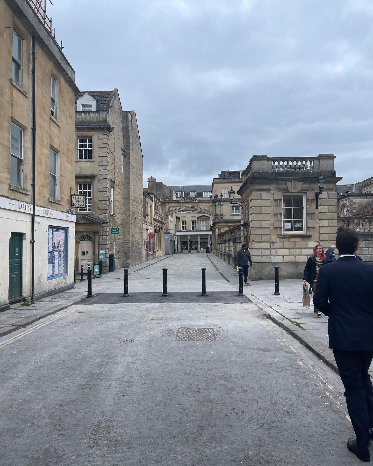 Fabulous new paving in York Street leading the Soon to be opened World Heritage Centre