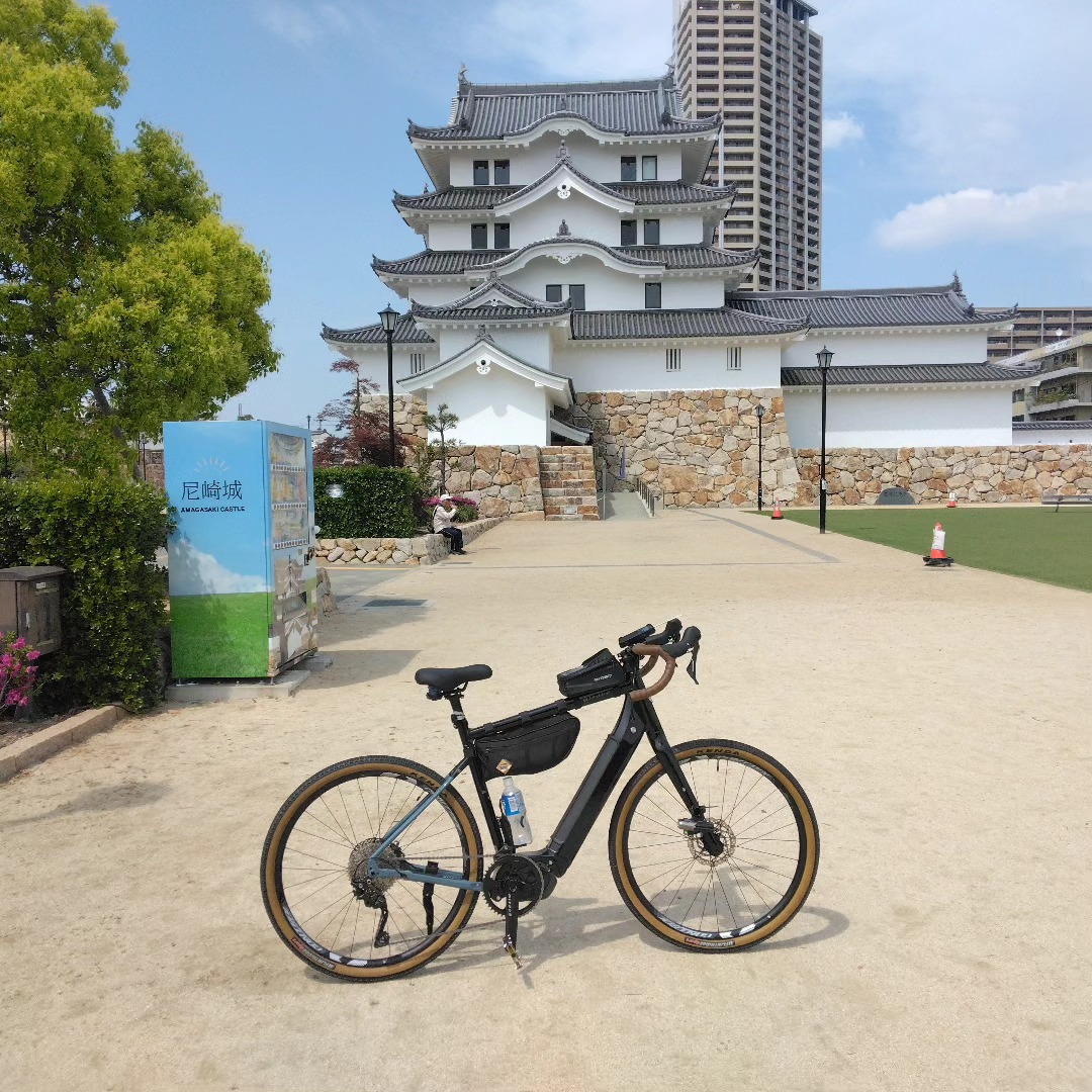 5月1日尼崎城
#eバイク