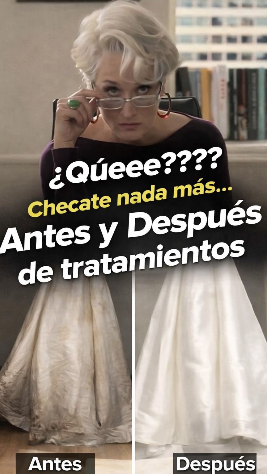 Que que que !!!!!!!😨
#antesydespués #tintoreria #lavanderíaespecializada #bridetobe #blancosperfectos