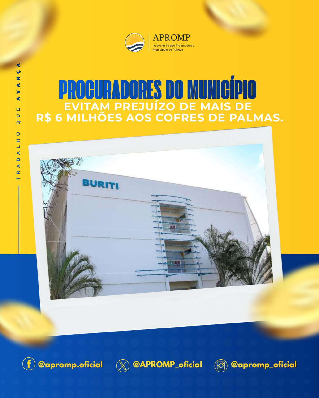 🏛️ Mais uma vitória da Procuradoria Municipal de Palmas!
Uma empresa de locação de veículos ajuizou ação de cobrança contra o Município de Palmas, alegando inadimplemento em contratos de locação de veículos automotores e pleiteando o pagamento de mais de R$ 6,4 milhões.
O pedido foi julgado improcedente em primeira instância, por ausência de prova inequívoca da efetiva prestação dos serviços. Inconformada, a empresa recorreu ao Tribunal de Justiça do Tocantins, que, por unanimidade, negou provimento ao recurso, mantendo integralmente a decisão favorável ao Município.
Com o trânsito em julgado, a vitória está consolidada: o erário público de Palmas foi protegido de um desembolso que superaria R$ 6 milhões.
✅ Mais um exemplo do trabalho técnico e comprometido dos Procuradores Municipais na defesa dos interesses da coletividade.
#APROMP #ProcuradoriaMunicipal #Palmas