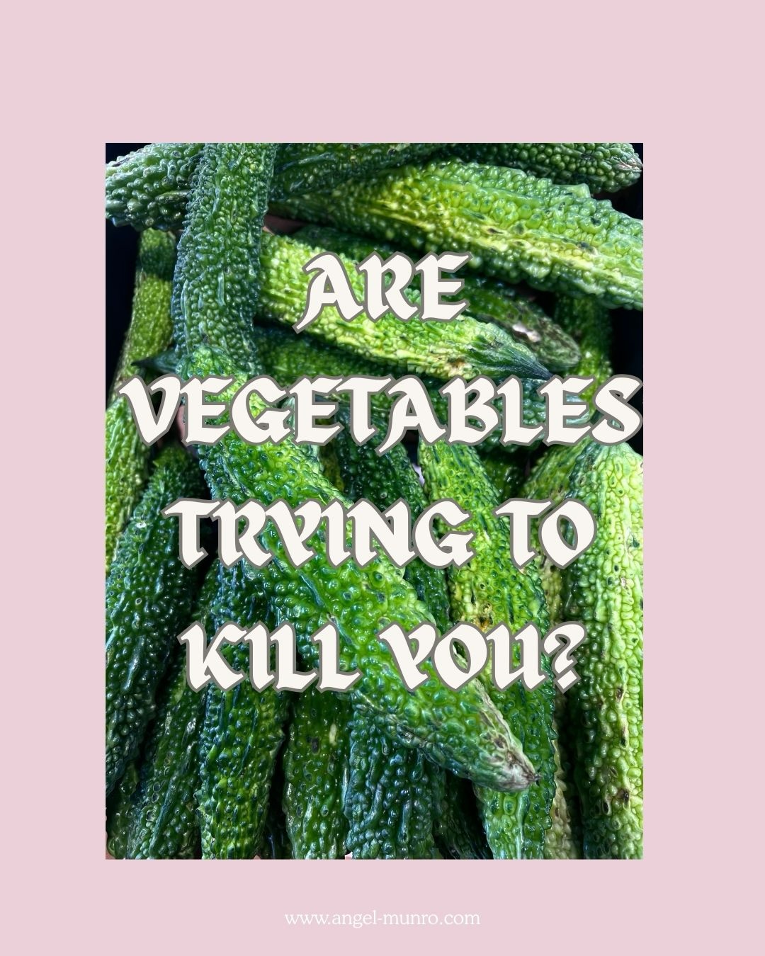 Had to just put this here after seeing post after post that vegetables are bad for you 🙄
