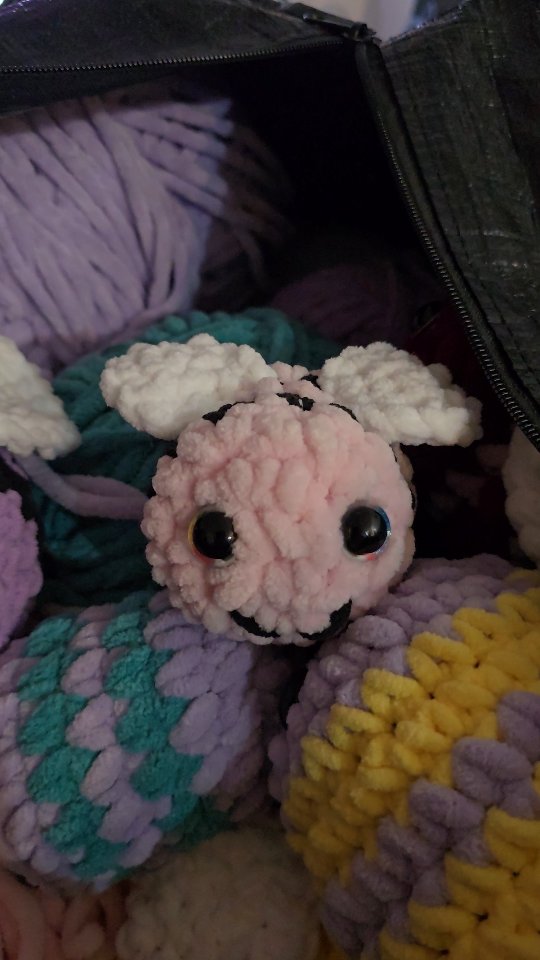 Baby Bee got some wings today ♡
#crochet #bees #relax #create #bumblebee
