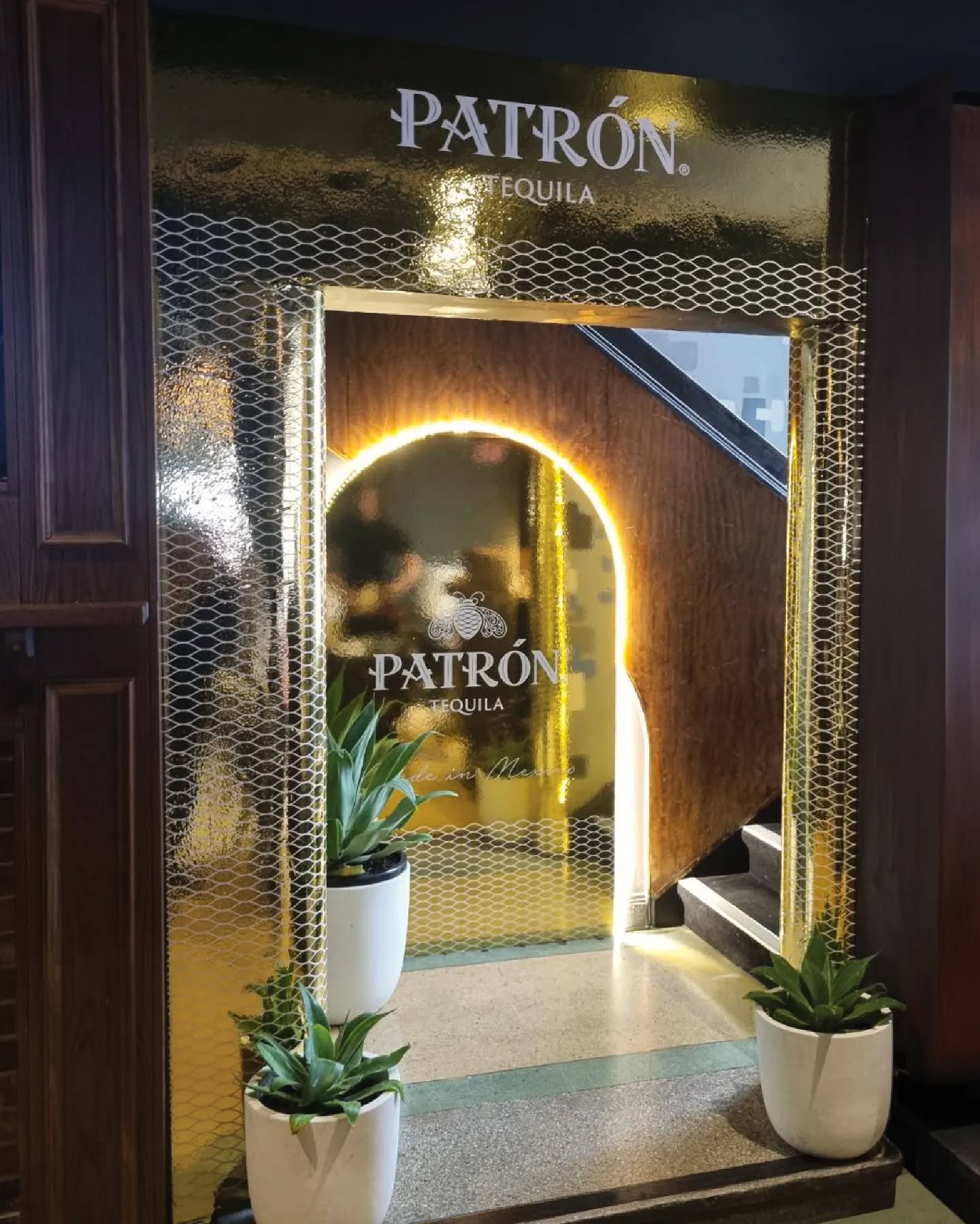Get ready to make a stylish entrance and unleash your inner VIP with Patrón. One of our latest installations for The Osbourne Hotel.