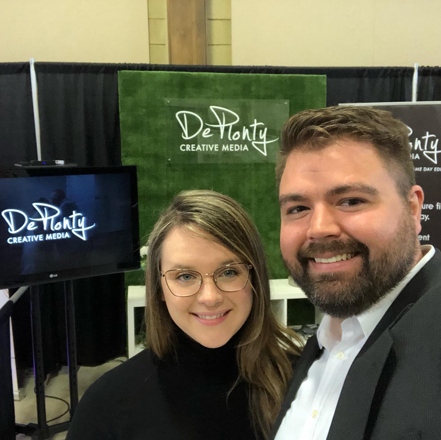 Hey Everyone! Weโre set up at the @officialancaster and having a blast! Come on out and say hello ๐ #ancasterweddingshow