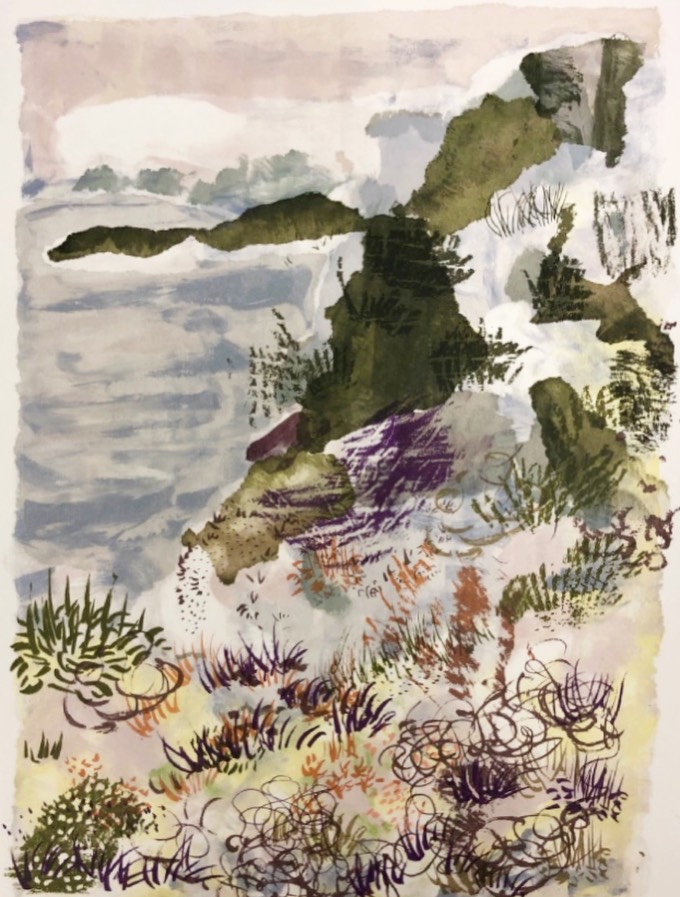 This painterly, multiple layered screenprint by @alisongreen41 combines screen-monoprint with hand drawn exposed positives to create a loose, semi abstract landscape inspired by Alison’s walks on the island of Bryher in the Isles of Scilly. Alison creates the sense of a pathway along the coast enticing us in to follow. Come and see this and Alisons other works in our studio exhibition ‘Flourish’ @phoenix_artspace during March 😀 We hope you will come along to see this beautifully evocative screenprint in real life! ✨✨
Flourish is open Friday 6th March -Sunday 5th April Monday -Saturday 9am -5pm Sunday 9am - 4pm
Window Gallery, Phoenix Art space, 10-14 Waterloo Place Brighton BN2 9NB
#brightonartists #screenprintingbrighton #phoenixartspace #openaccessstudio eastsideprintbrighton