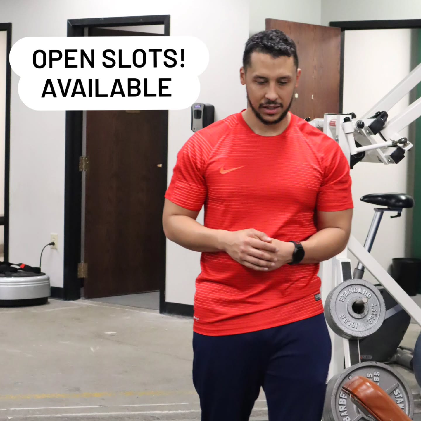 😁Open slots.😁
Don't wait. Today is the day to Start your journey.
I have availability now in the evenings and morning. Join the team and let's achieve those fitness goals.