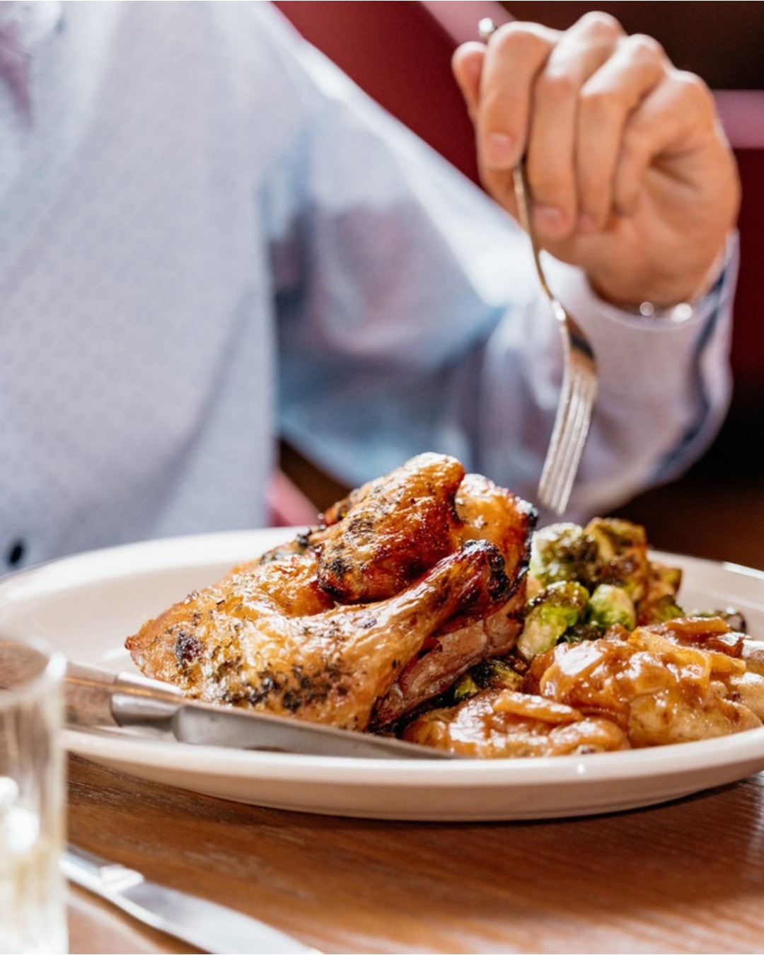Winner, winner. Chicken dinner.
Some choices just pay off.
