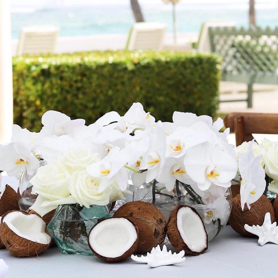 Imagine being stranded on a private island. We work the most stellar vendor/suppliers that bring richness and vibrancy to our vision. They are my tribe. #events #corporateevents #eventmanagers #luxurylifestyle #luxuryevents 🌸 and 🥥 by @robertogonzalezflowrs