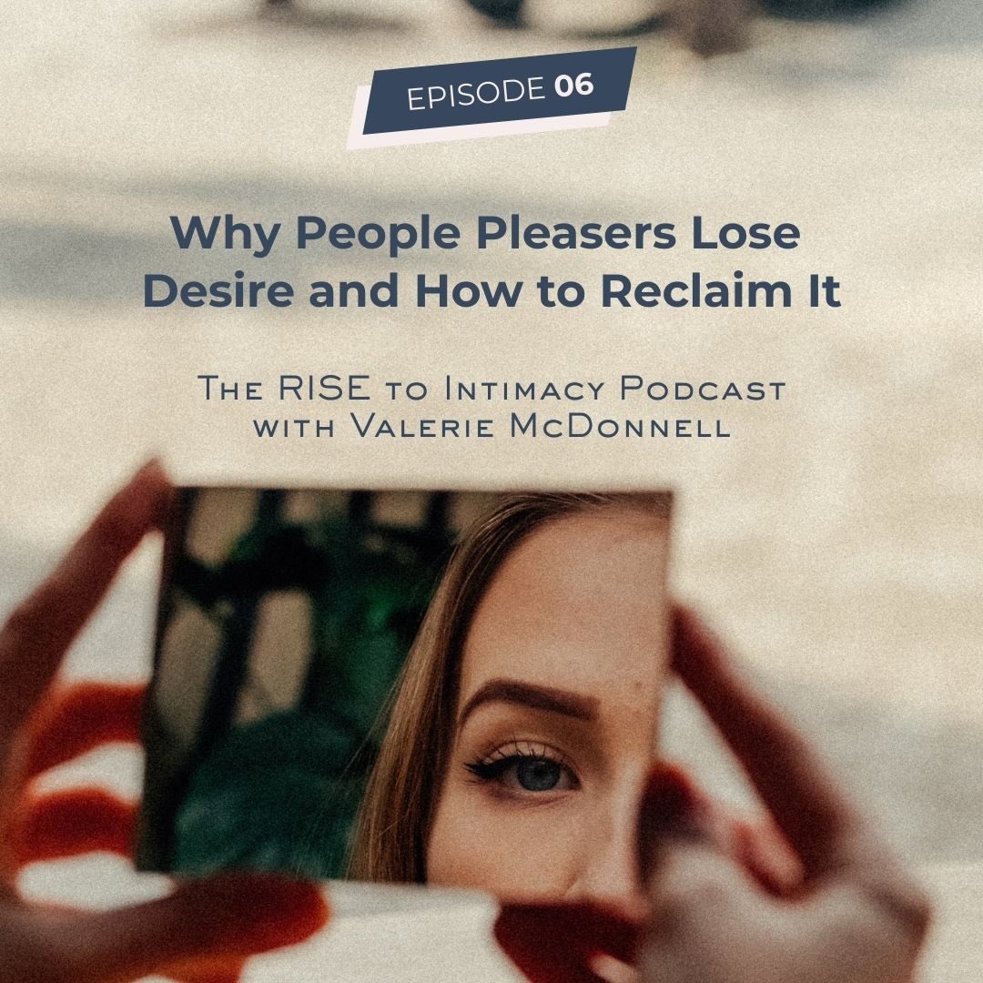 People pleasers…if sex feels like another obligation, you’re not alone.
Desire can’t thrive when you’re performing, appeasing, or pushing through to avoid it.
In today’s episode, I share the reasons why people pleasing behavior begins, how it can turn sex into pressure, and some practical steps you can take to rebuild desire through boundary setting, nervous system safety, and micro-moments of pleasure.
🎙️ Episode 6 is live now on Apple, Spotify, and your favorite podcast platforms!
#risetointimacypodcast #peoplepleaser #peoplepleasernomore #couplestherapy #sextherapy