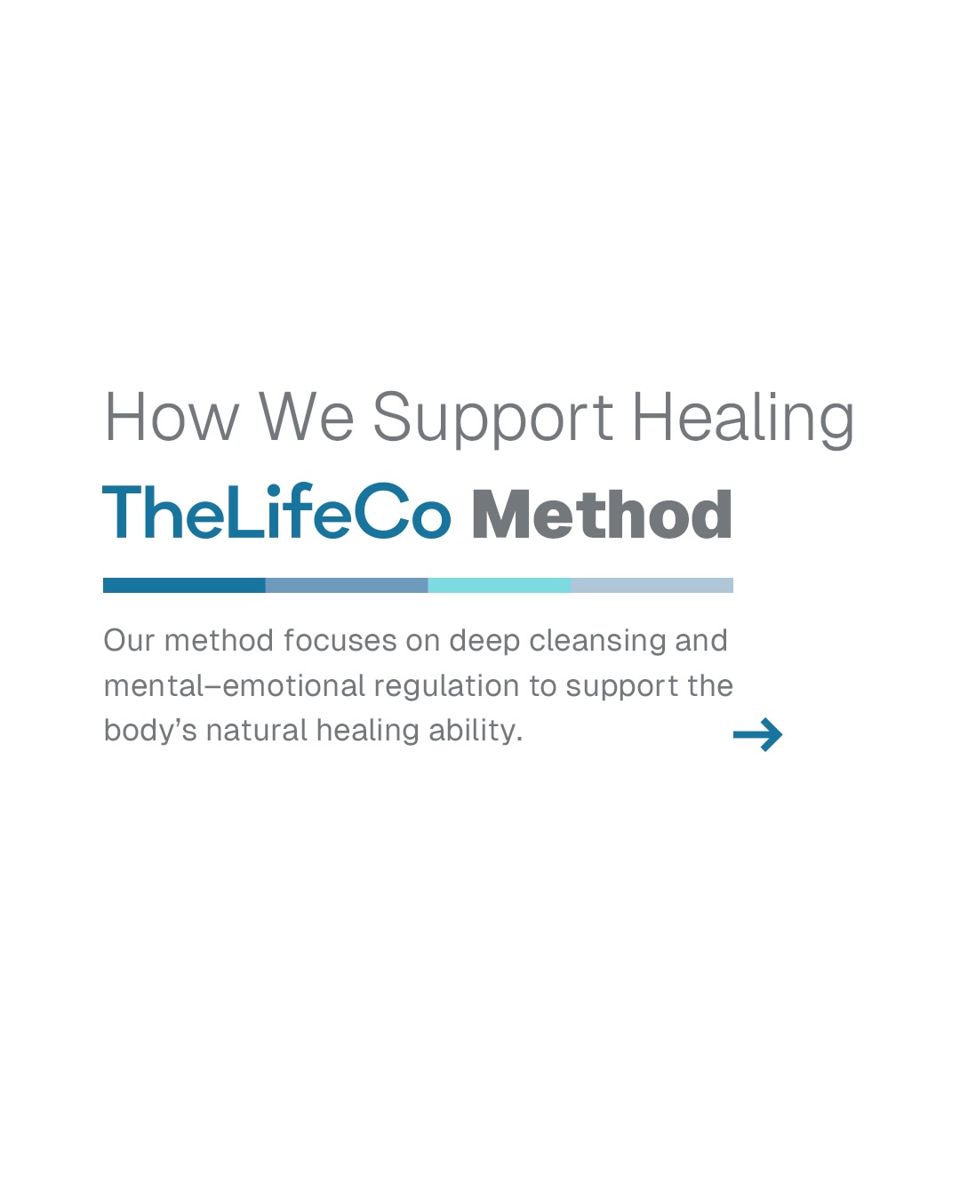 TheLifeCo Method is a holistic approach designed to help you reach your health goals—with results proven over time. Rooted in detox and autophagy, it’s shaped into a program that matches your purpose, with targeted nutrition, by our wellness experts.
We keep wellbeing simple and real by supporting both body and mind, because you can’t truly feel your best when one is neglected.
For some, it starts with a full reset and renewed energy. For others, it’s about managing stress, sleeping better, and feeling more emotionally balanced.
There’s no single “right” program. We meet you where you are, listen carefully, and create a path that fits your life, not someone else’s.