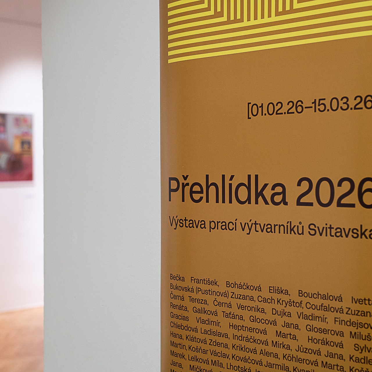 Několik obrázků z výstavy Přehlídka 2026 / MMG Svitavy 1. 2. - 15. 3.
https://youtu.be/npqC9Vv1oLY