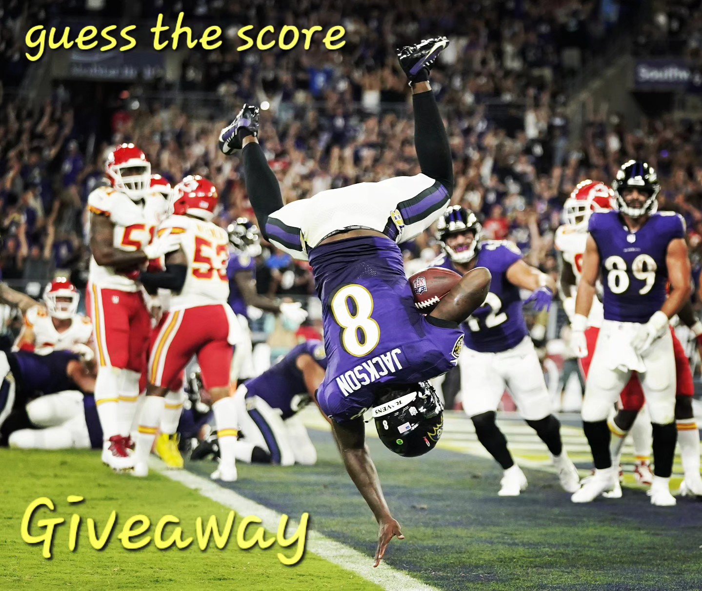 🚨 NFL KICKOFF GIVEAWAY ALERT! 🏈
PREDICT THE GRIDIRON GLORY! 🤔 Guess the FINAL SCORE of the epic showdown between the Baltimore Ravens and Kansas City Chiefs tomorrow night! 🐦⬛🏈🏹
FORMAT: Bal: __ KC: __ (don't forget to include both scores!)
WIN BIG! 🐣 The closest predictor(s) will receive a Super Scrubber Duckys Deluxe Prize Pack! 🎁
ROUND UP YOUR SQUAD! 🤩 Tag your friends and get them in on the action! (One guess per account, though!)
TIME'S RUNNING OUT! ⏰ Last entry when the game kicks off at 8:20pm EST sharp! 🏈
Good luck, and may the football forecasting genius win!