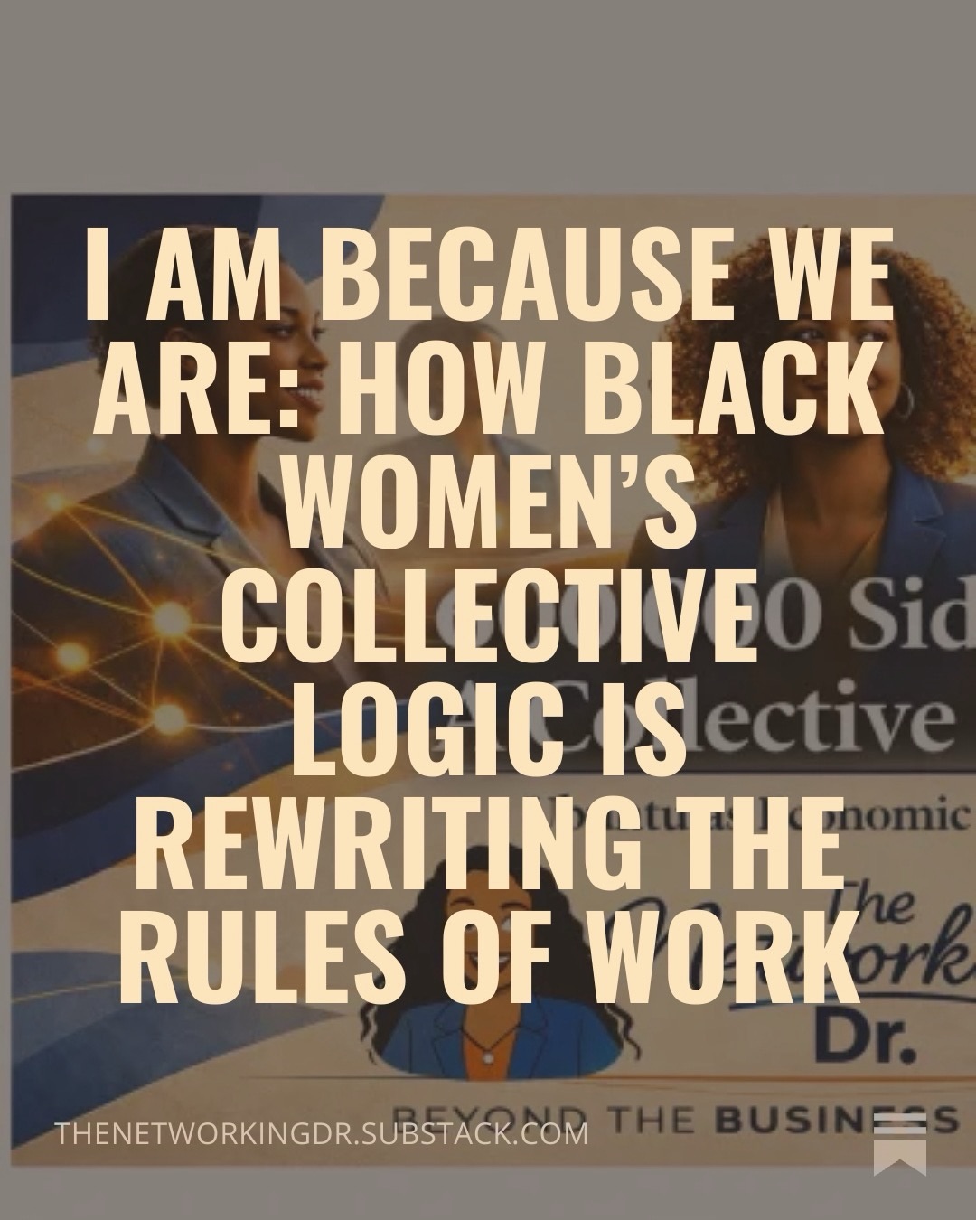 600,000 Black women have been sidelined from the workforce.
This didn’t happen by accident.
Federal layoffs. DEI rollbacks. Targeted policy dismantling. The current administration has made it clear whose careers are expendable.
But here’s what they didn’t account for:
What Black women build when the door closes.
It’s not new. It’s ancient. And it might be exactly what a broken economy needs.
I wrote about it.
Link below.
👇🏾👇🏾👇🏾👇🏾👇🏾👇🏾👇🏾👇🏾
https://open.substack.com/pub/thenetworkingdr/p/i-am-because-we-are-how-black-womens?r=rthlv&utm_medium=ios