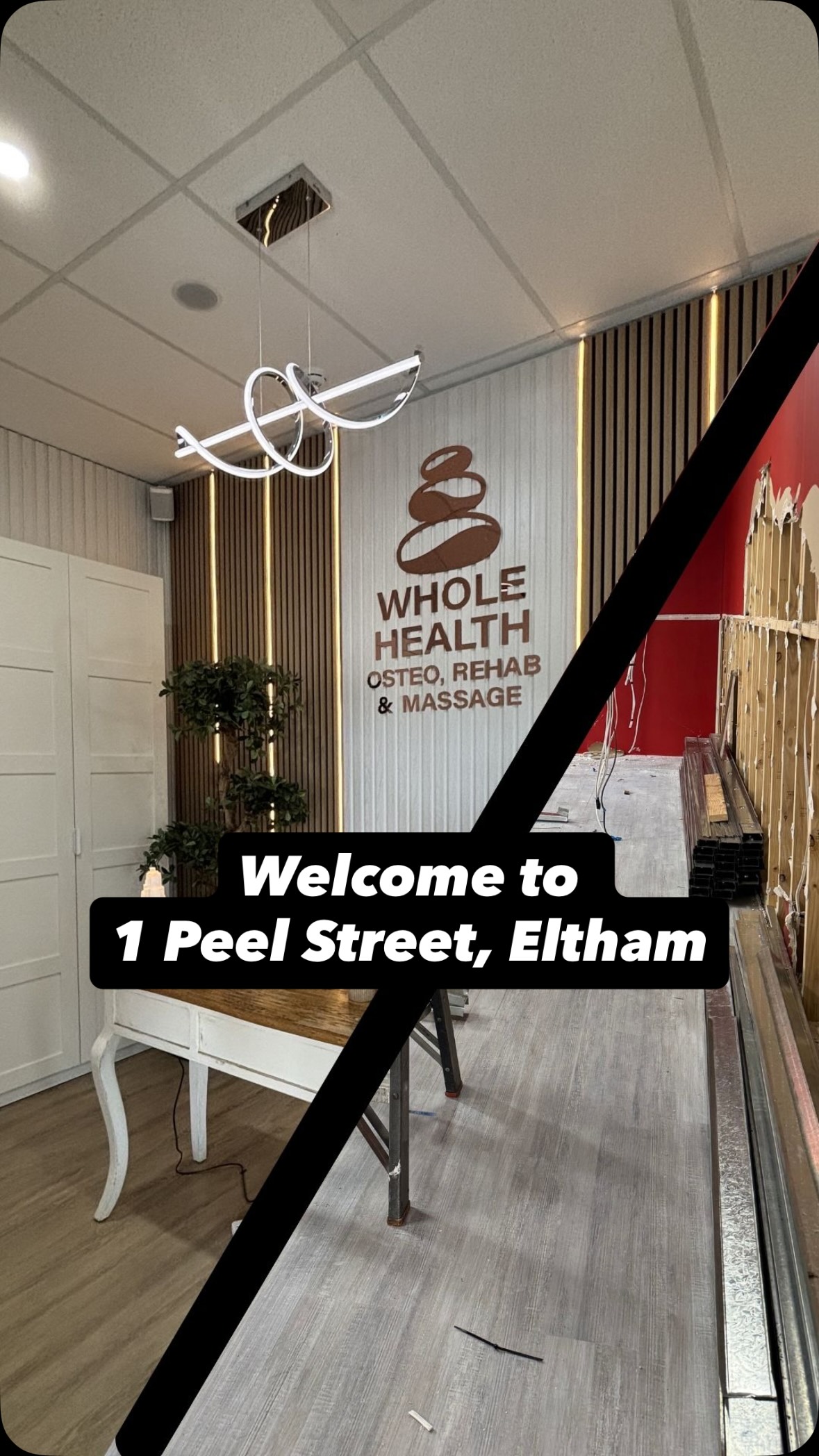 There were days this felt very far away.
Stud walls. Wires hanging. Plaster dust everywhere.
And now… timber, warmth, soft lighting and a space that finally feels like us.
Welcome to our Eltham home. Thank you @eqhfeltham
Whole Health Osteo, Rehab & Massage
Built for our community.
Built for our practitioners.
Built for what’s next.
Enjoy the tour 💁🏼♀️
📍Eltham 📍South Morang
#WholeHealthOsteo
#nillumbik
#WholeHealthEltham
#ElthamOsteo
#OsteopathyEltham
