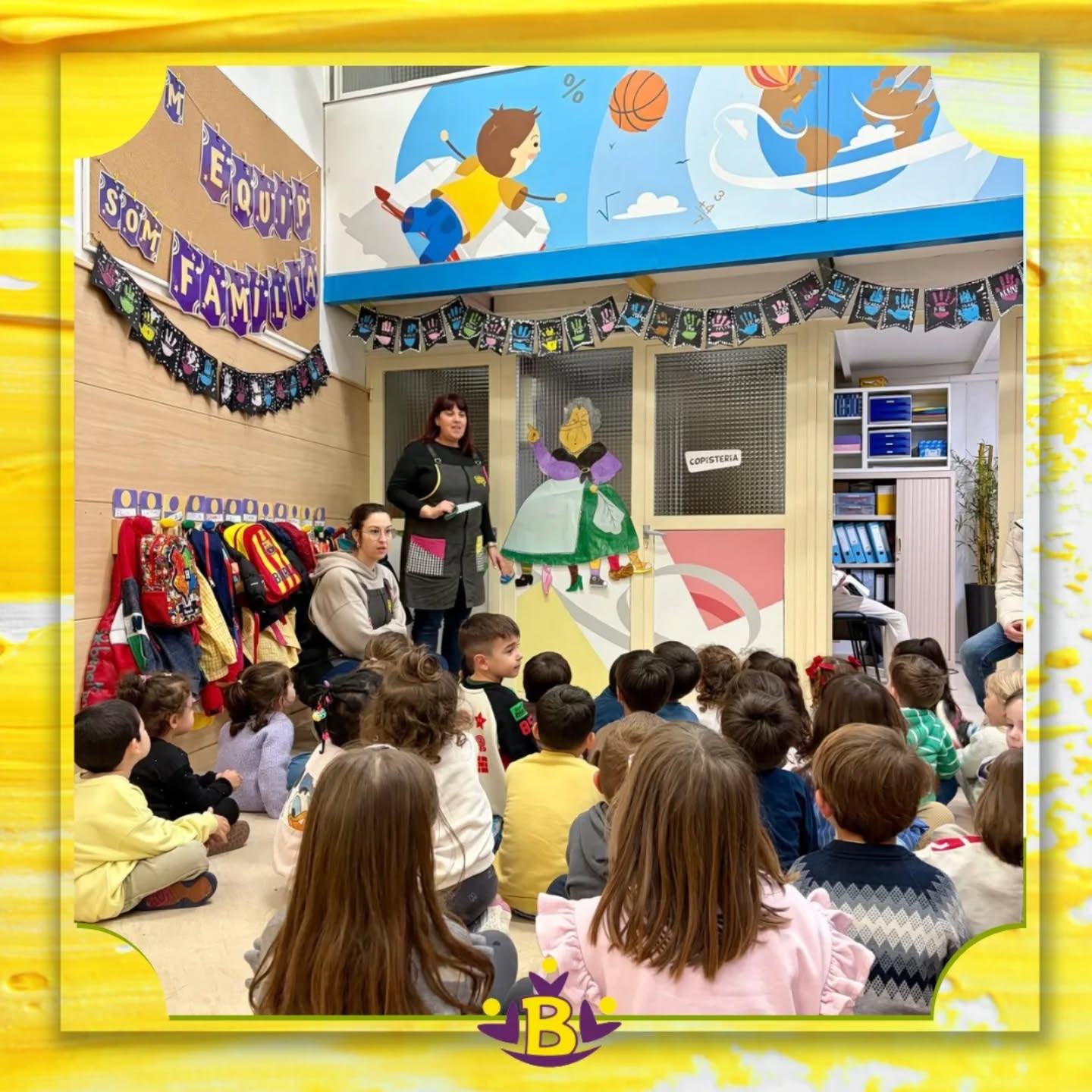 🪚✨ Els nens i nenes d'Educació Infantil tallen la primera cama a la Vella Quaresma! ✨🪚
#escolabalmesmataró #somequipsomfamília #escolainfantil #escolaprimària #tradicions