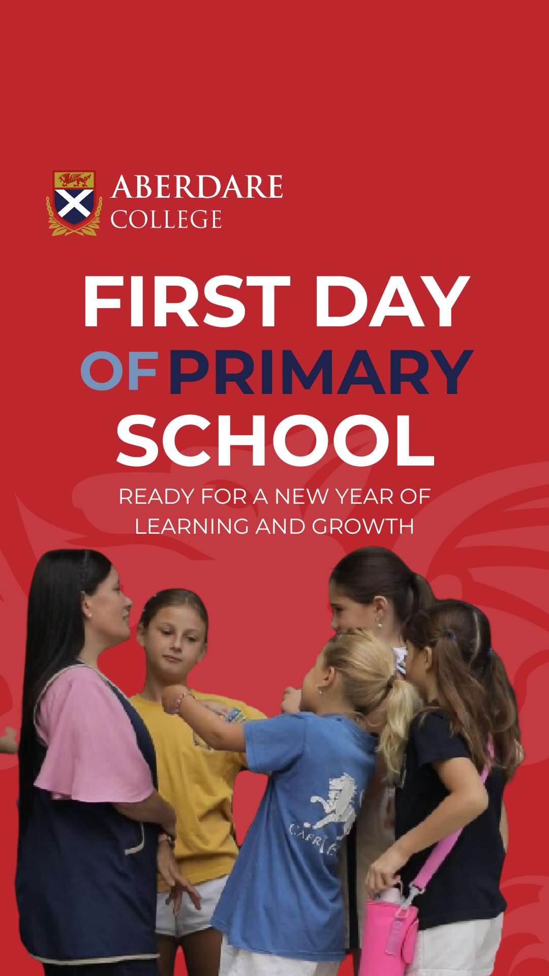 First day of Primary School
Smiles, hugs and that special first-day excitement.
So happy to start this new year together at Aberdare.