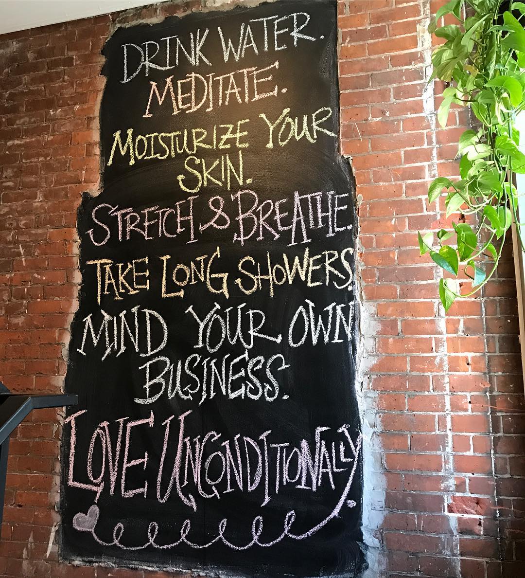Just a daily reminder as to how we should be living our lives.
#positivity
#community
#goodvibesonly
Sorry if we missed you on here!!!