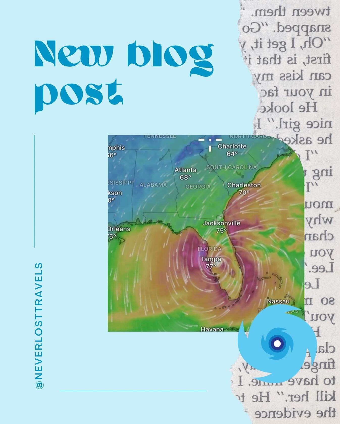 “Navigating Stormy Waters”
🌊🌀
https://www.neverlosttravels.com/post/navigating-stormy-waters
.
.
.
#TravelTips #HurricanePreparedness #AdventureAwaits #neverlosttravels