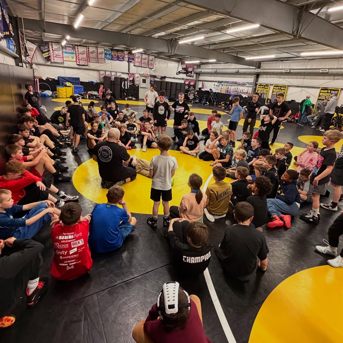 βοΈUPCOMING PRACTICE REMINDERSβοΈ
Sunday 2/22 NO PRACTICES TO DUE STATE QUALIFIERS
Sunday 3/1 NO PRACTICES DUE TO STATE QUALIFIERS
Regular practice times Monday, Tuesday, and Thursday!
6:30pm-8:00pm
Drop in $25
Good luck to all of our wrestlers!