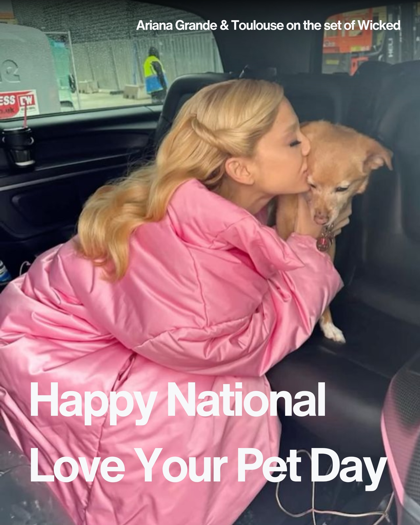 Every day is made better with pets - Happy love your pet day 🐾✨
#loveyourpetday #arianagrande #selenagomez #cats #dogs