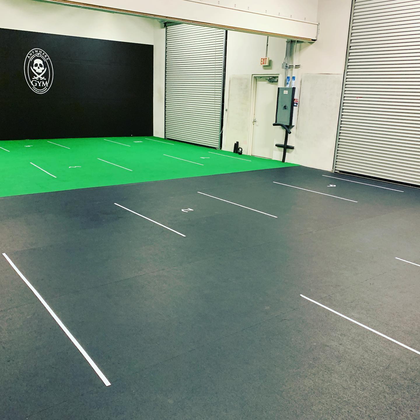 A little different but we are ready to get back in the gym for boot camps!