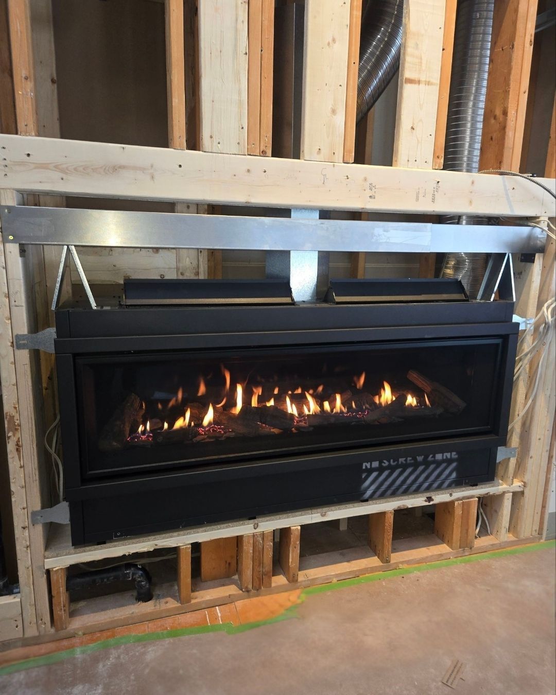 Can you picture it? We love working with creative designers and builders who can see the *vision*
This linear 60" @envirofireplaces gas fireplace will be a beautiful showpiece in this space once the surround is complete!
#gasfireplace #theheatingsource