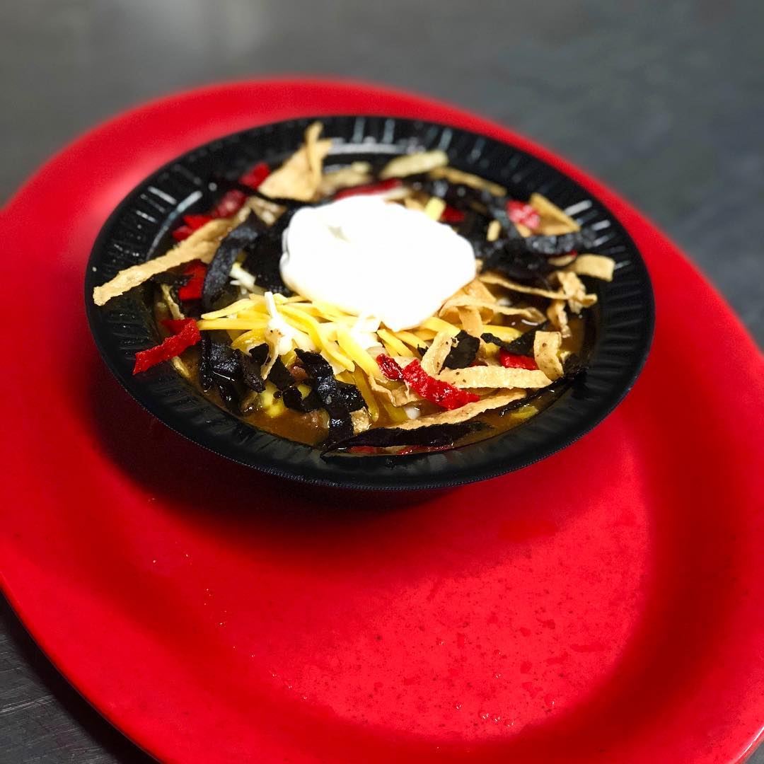 Feeling a little chilly? Come warm up with our delicious taco soup! #nooga #noogamade #noogafood #tacosoup #fireboxgrill