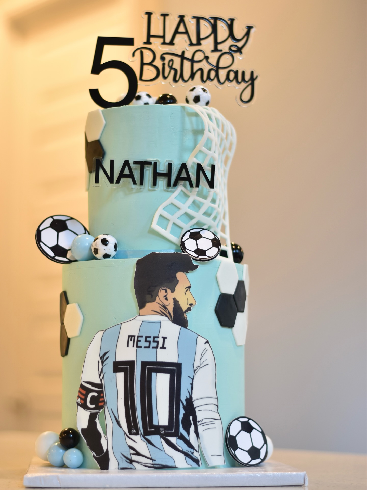 Turning 5 with GOAT energy ⚽️🐐🤩
Messi level greatness for Nathan’s big day 🎉🥳🎂
#ediblesbykisses #friscocakes #dallasbaker #friscobakery #dfwbaker