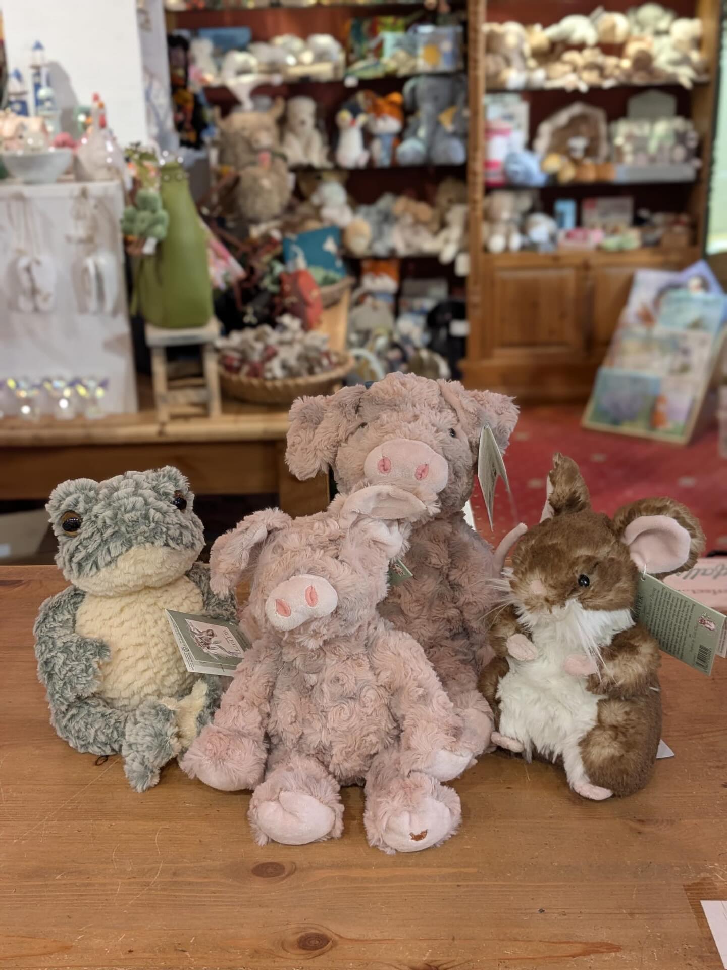 Welcoming new cuddly soft toys by @wrendaledesigns 🐓
Swipe to see some of the cuties available in our gift shop🧸