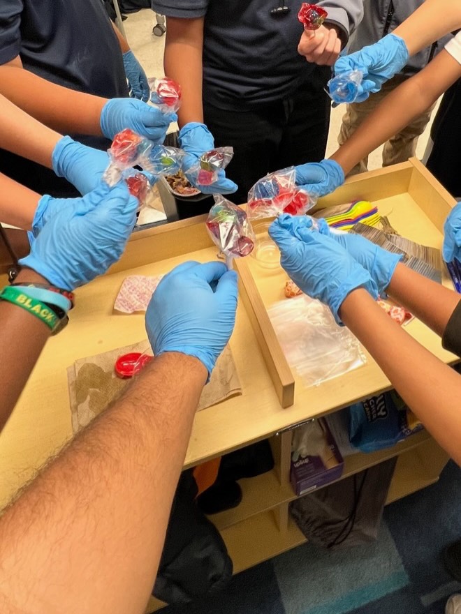 Happy Valentine’s Day 💕 Our middle school students had so much fun creating candy flowers 🌸 using Jolly Ranchers and lollipops! They started by softening the Jolly Ranchers in hot water, then carefully sculpted them into petals to build their flowers. Such a creative and hands-on activity, they did an amazing job! 🍭