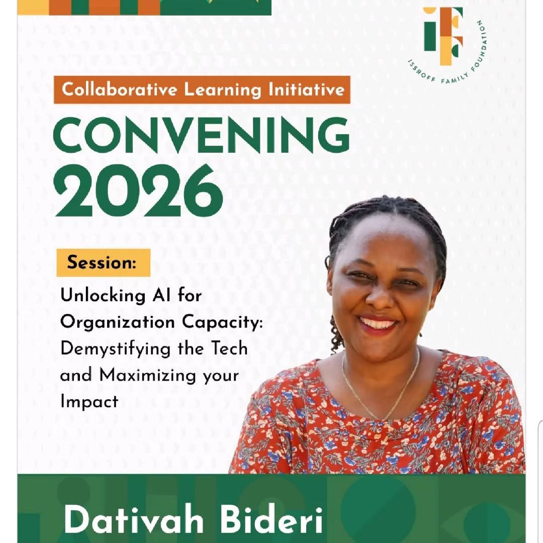 We appreciate @Issroff family foundation
elevating this discussion.
Excited for our Founder & Executive Director, @bideritivah Mukamusonera, to share practical insights on using AI to expand nonprofit capacity without losing the human touch.
The future isn’t AI vs. people it’s AI supporting people.
See you at the Convening!
#AIForNonprofits
#GirlsTechVentures
#SocialImpact