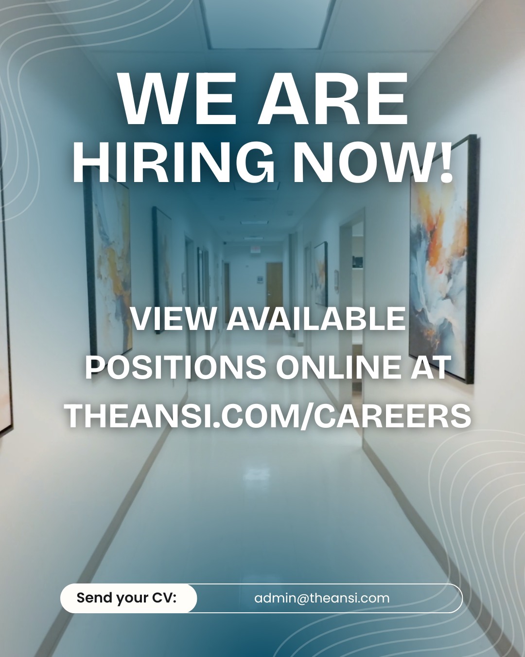 We’re growing — and we’re hiring.
ANSI is currently seeking a Physician Assistant to join our expanding neurological and spine team. This is an opportunity to work alongside leading specialists in a collaborative, patient-centered environment focused on clinical excellence and compassionate care.
If you’re passionate about making a meaningful impact in patients’ lives and advancing neurological care, we’d love to connect.
🔗 Learn more and apply at theansi.com/careers