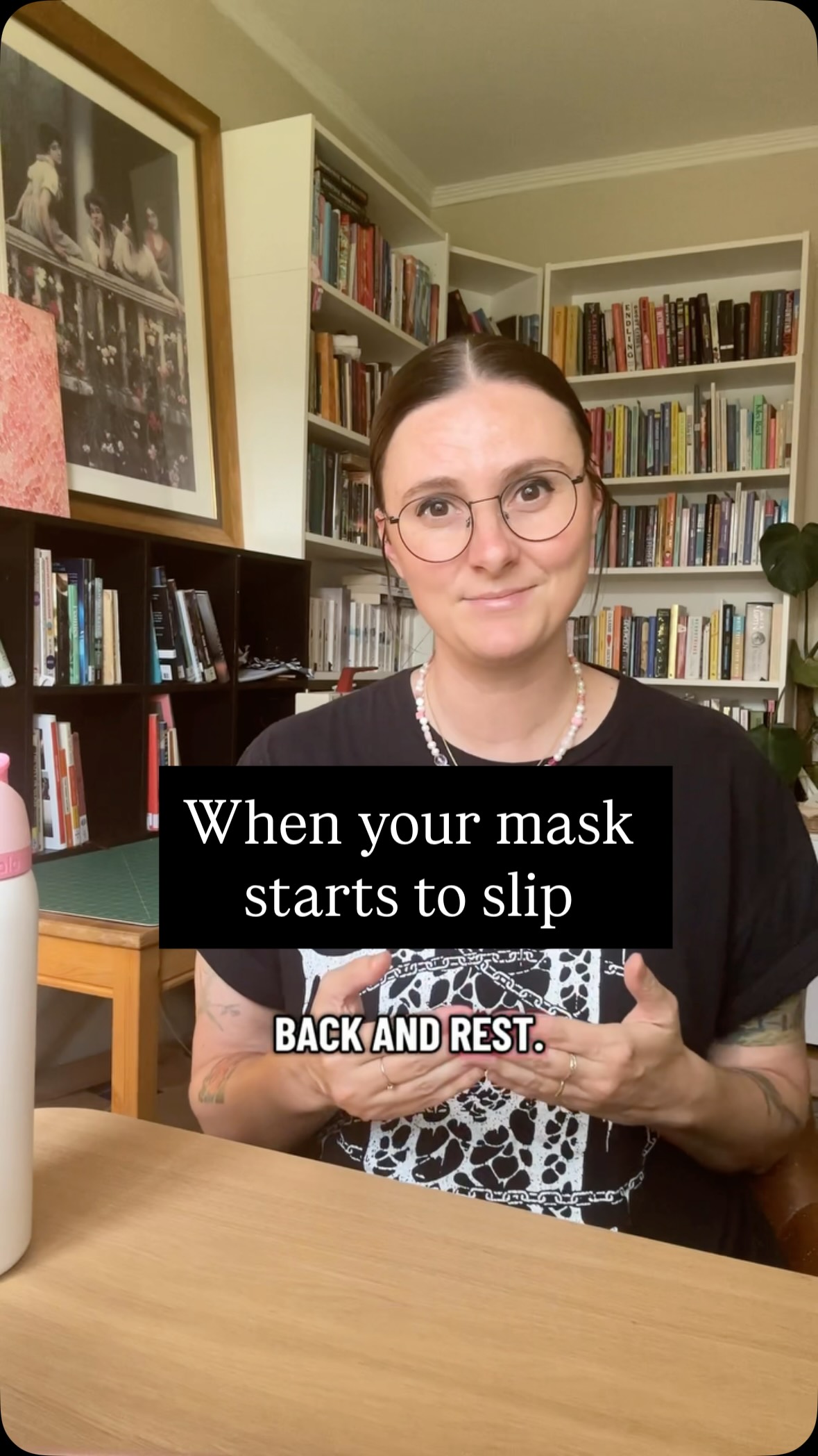 If you’re autistic and it feels like your mask has been slipping… it’s not you getting worse at ‘peopling’. It’s probably a signal from your brain that maintaining this mask was taking way more energy and effort than you thought 💭
#neurodiversityaffirming #autism #actuallyautistic #autisticburnout #audhd