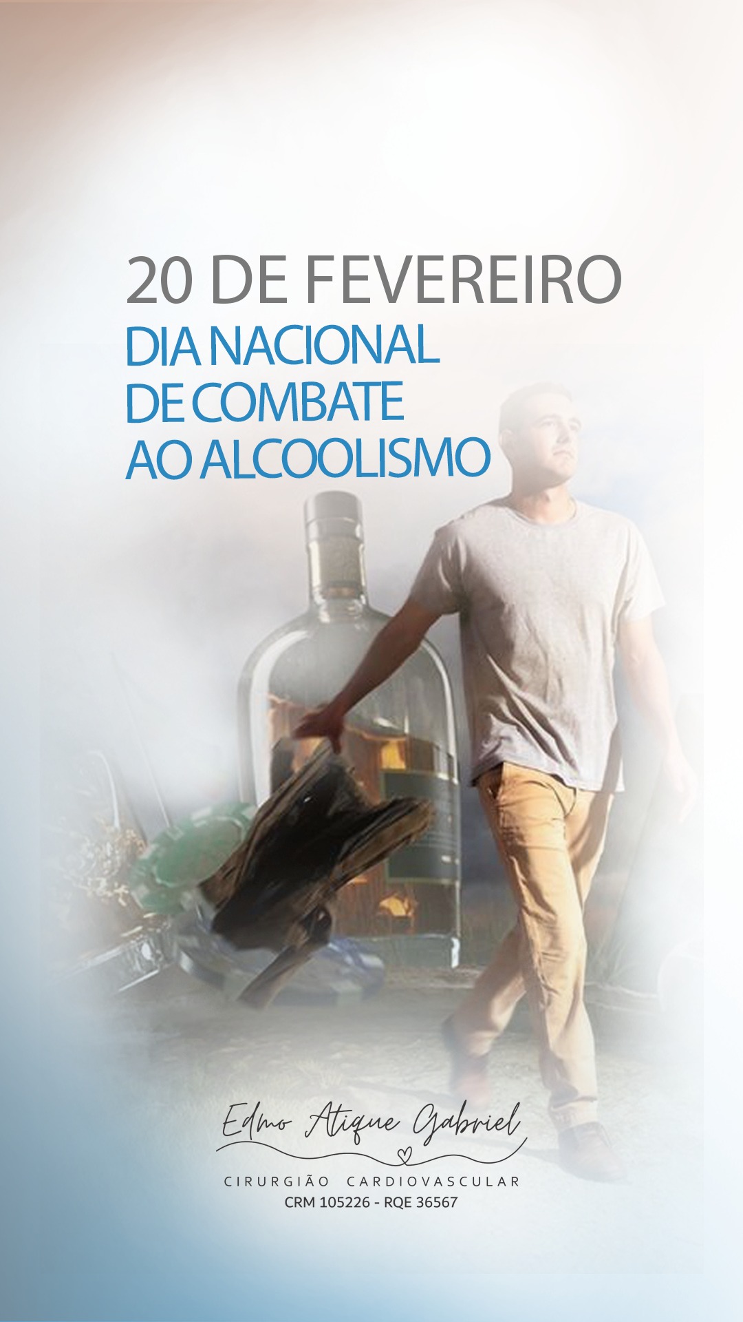 O álcool em excesso não afeta apenas o fígado ou o comportamento.
Ele impacta diretamente o coração, a pressão arterial, o ritmo cardíaco e pode acelerar o desenvolvimento de doenças cardiovasculares.
O Dia Nacional de Combate ao Alcoolismo é um convite à consciência, ao equilíbrio e ao cuidado com a saúde física e emocional. Reconhecer limites é um ato de força, não de fraqueza.
Cuidar do coração também passa por escolhas diárias. E escolher saúde é sempre o melhor caminho.
Dr. Edmo Atique Gabriel - Cardiologista e Cirurgião Cardiovascular
#DiaNacionalDeCombateAoAlcoolismo #Consciência #SaúdeDoCoração #EscolhasSaudáveis #Prevenção #CoraçãoSaudável #VidaComEquilíbrio #SaúdeCardiovascular #Autocuidado #BemEstar #DrEdmoAtiqueGabriel